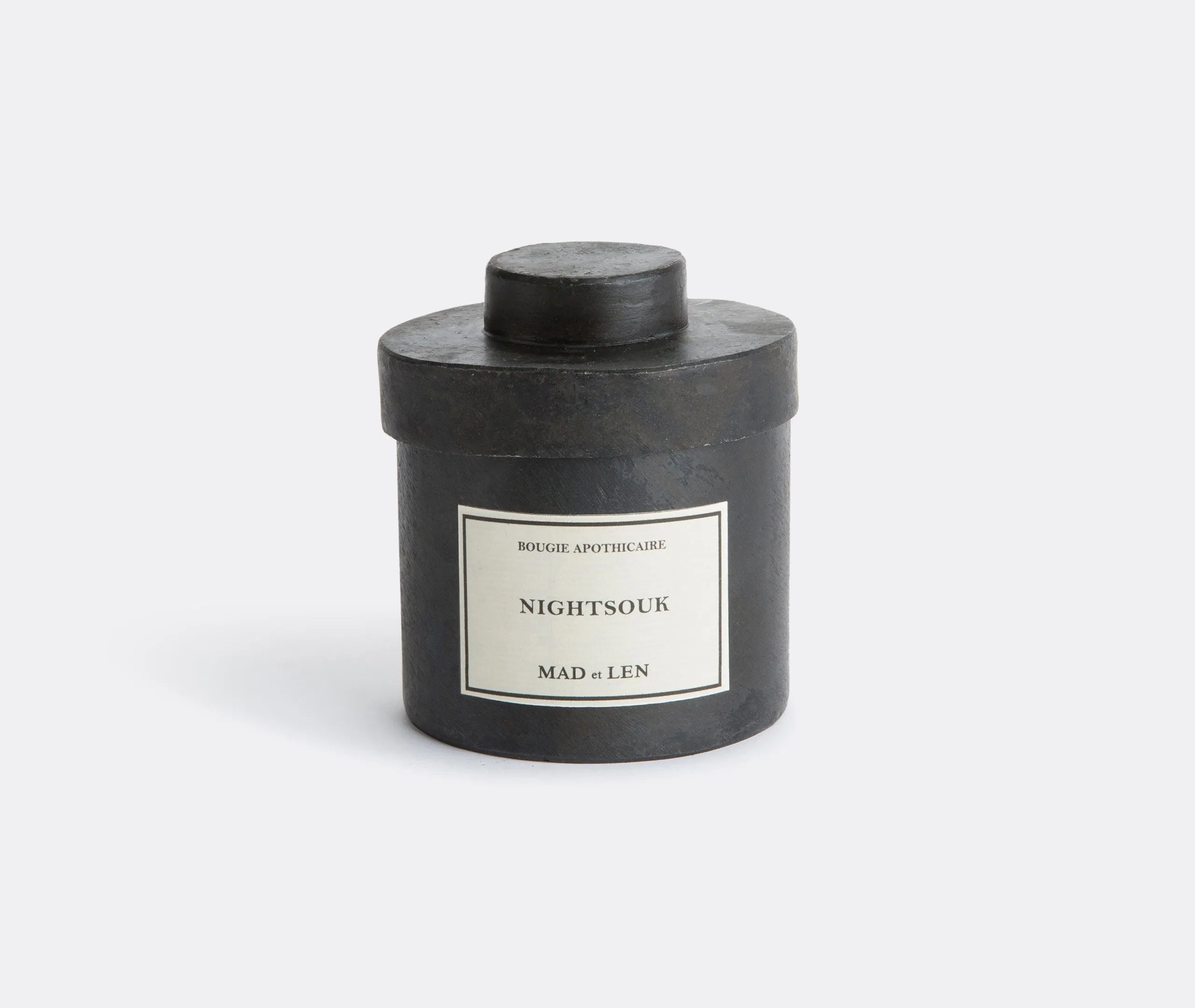 Night Souk Scented Candle - Black, Soya Wax