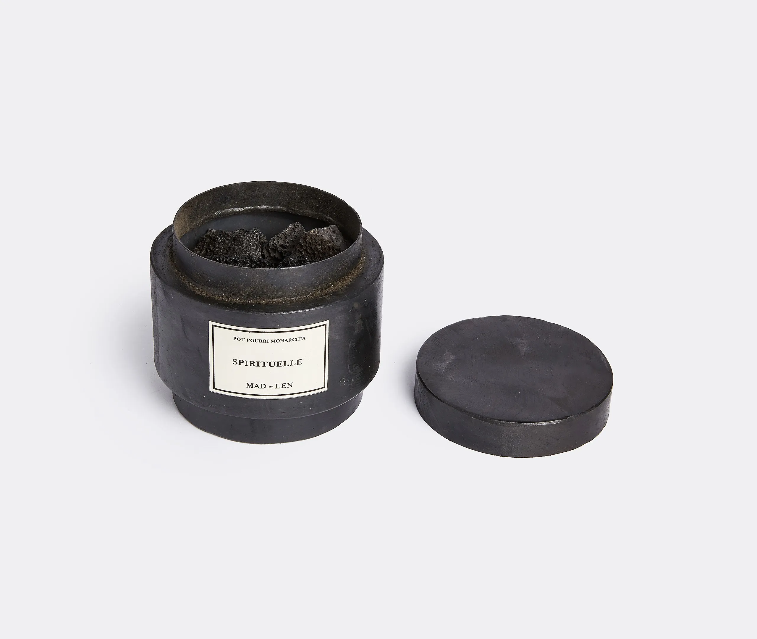 Pot Pourri Totem with Refill - Black, Metal