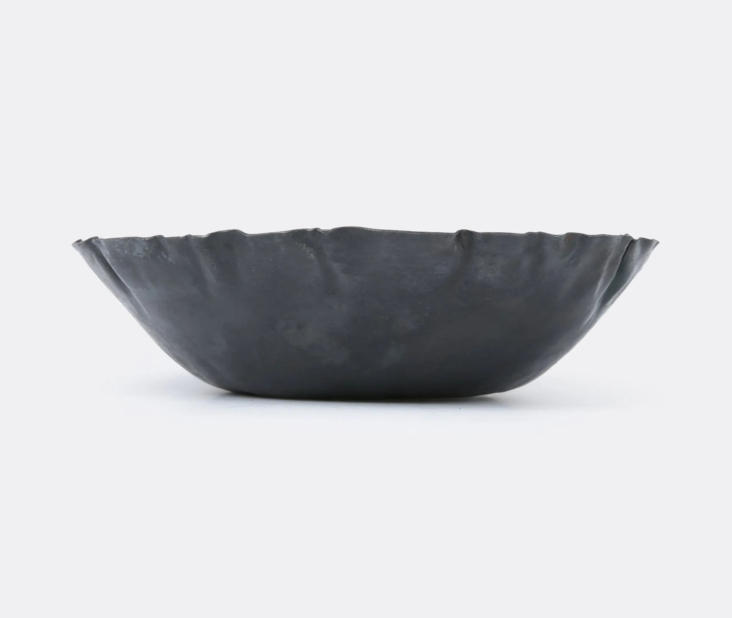 Small Decorative Bowl - Black, Metal