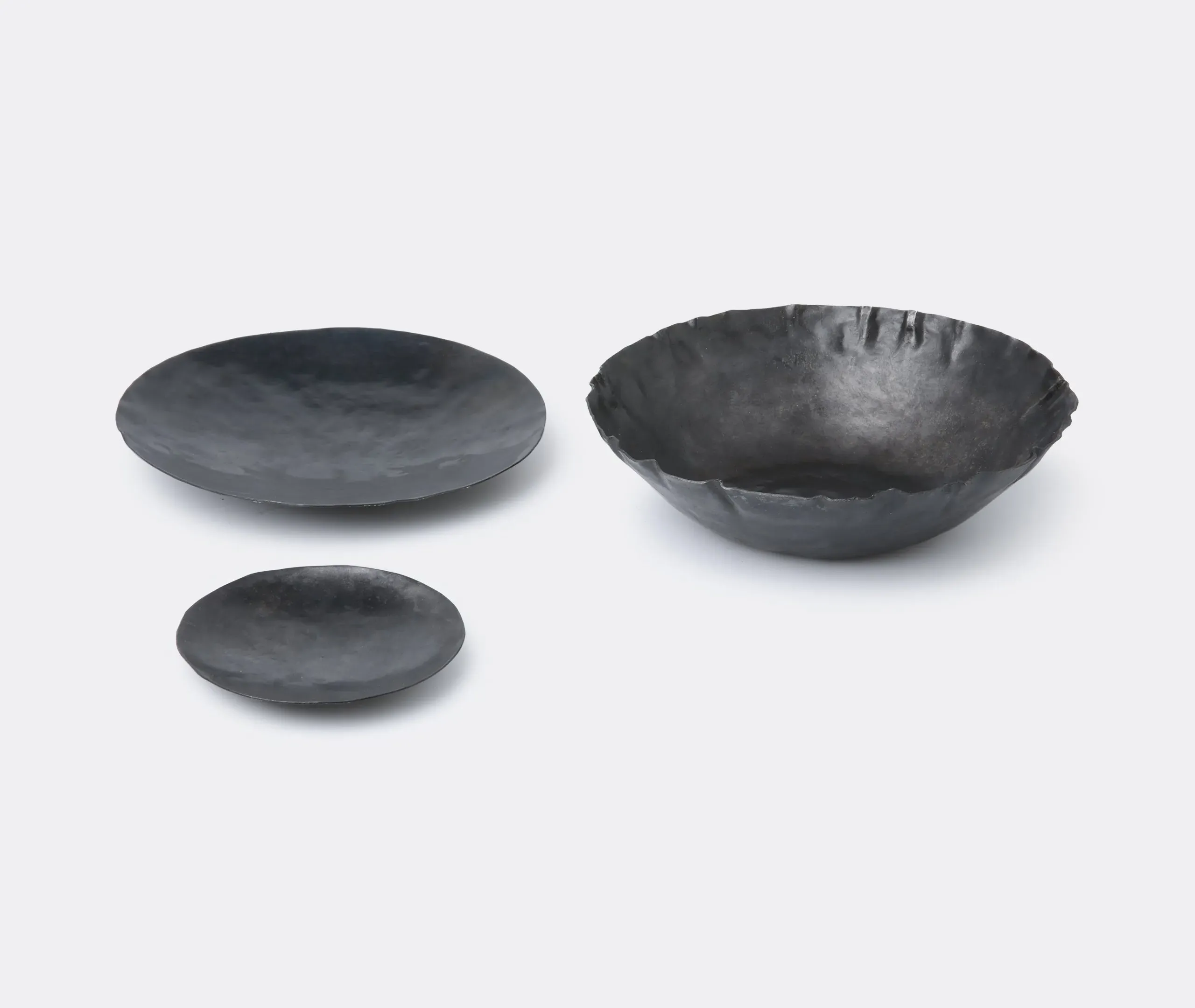 Small Decorative Bowl - Black, Metal