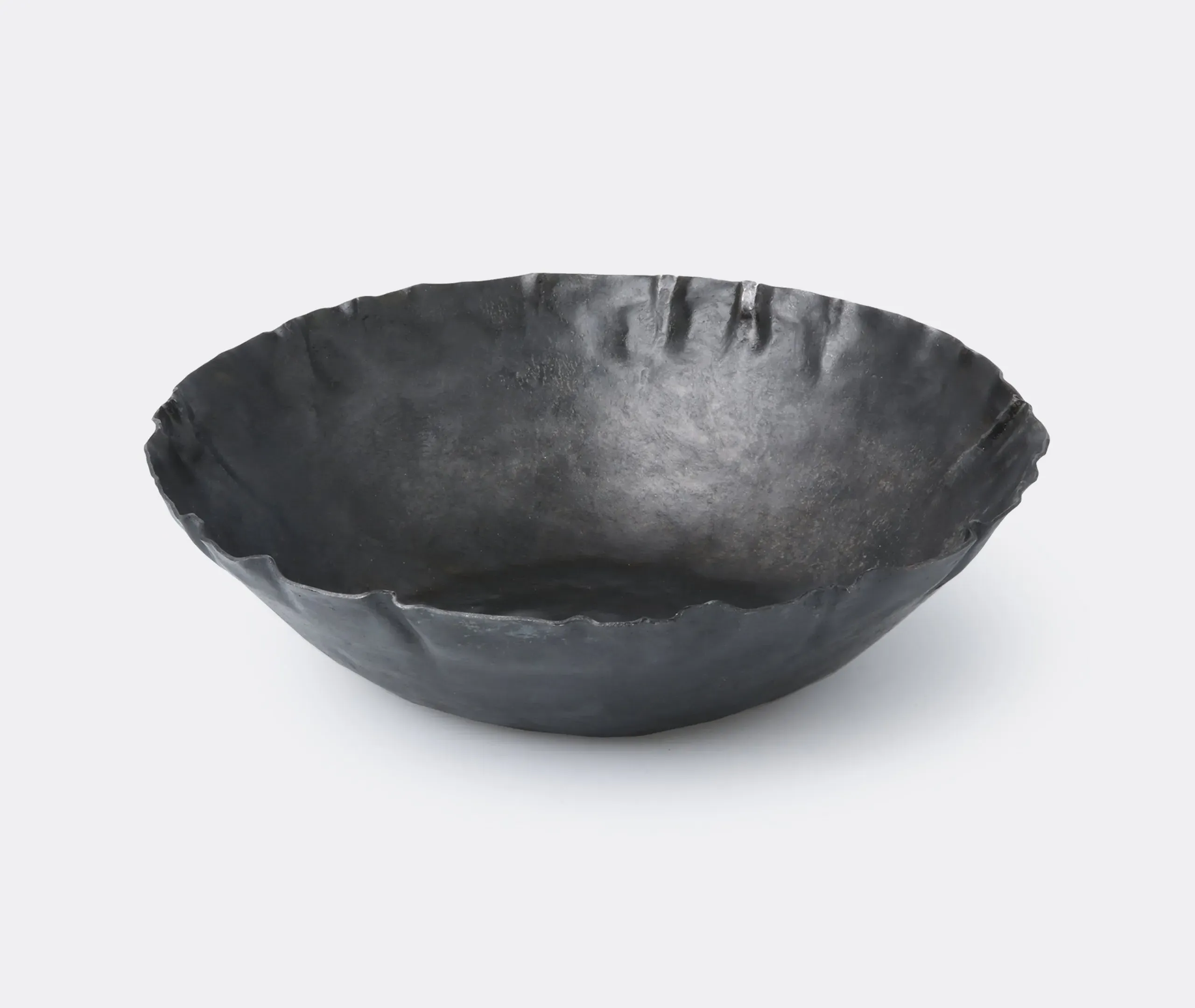 Small Decorative Bowl - Black, Metal