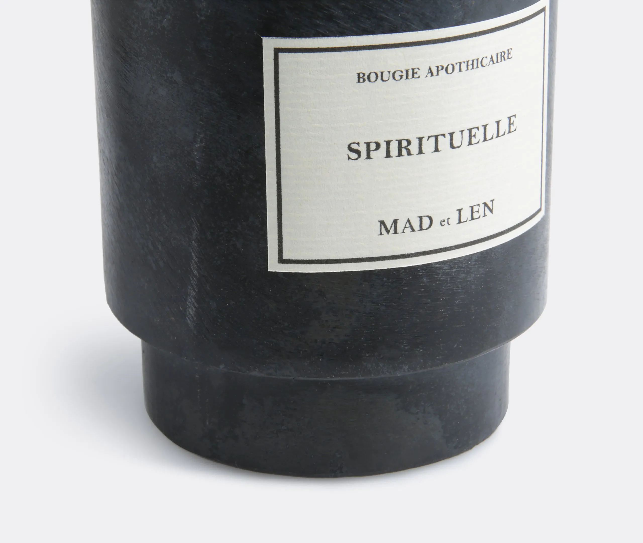 Spirituelle Scented Candle - Black, Steel