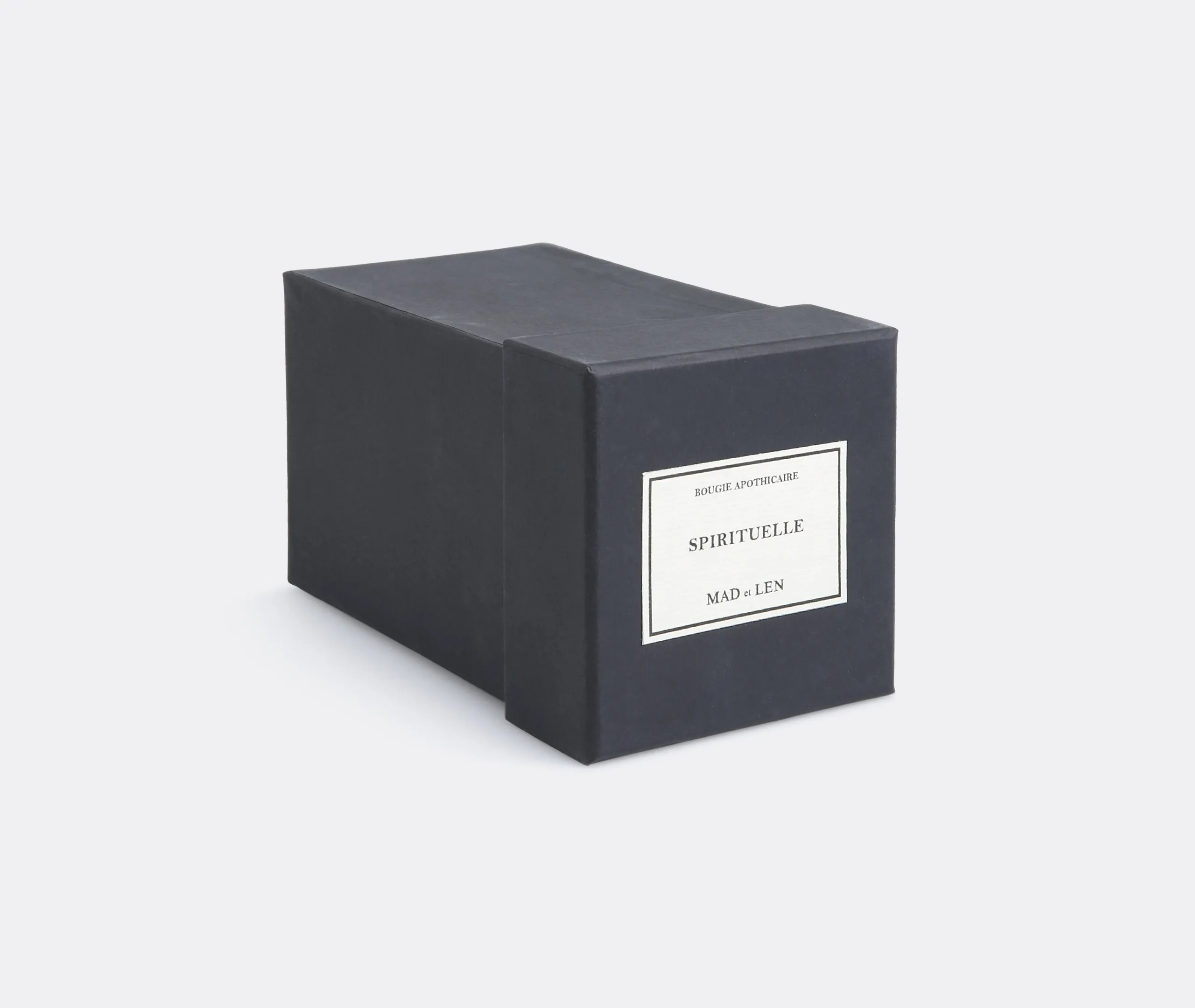 Spirituelle Scented Candle - Black, Steel
