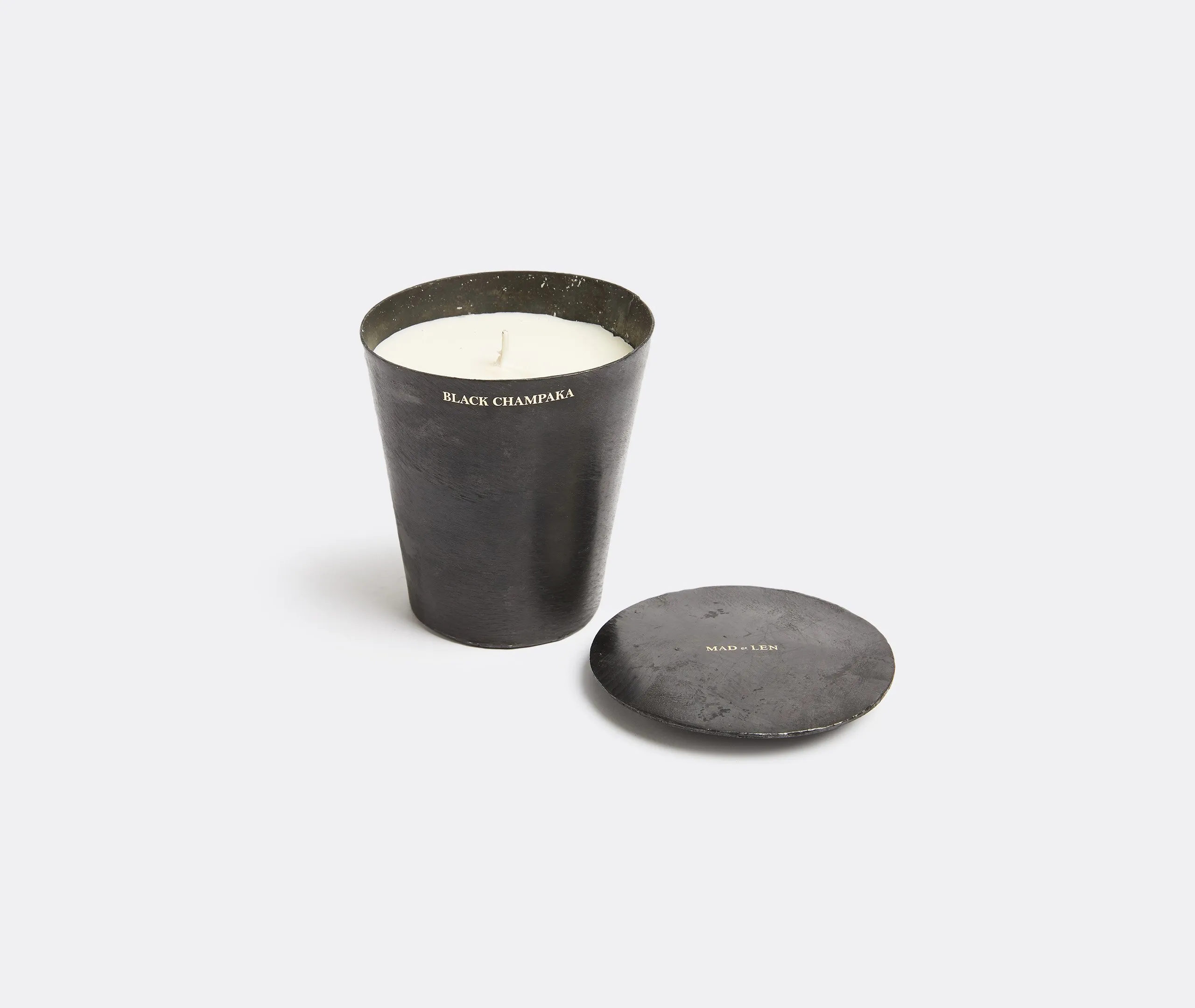 Vestimentale Scented Candle - Black, Steel