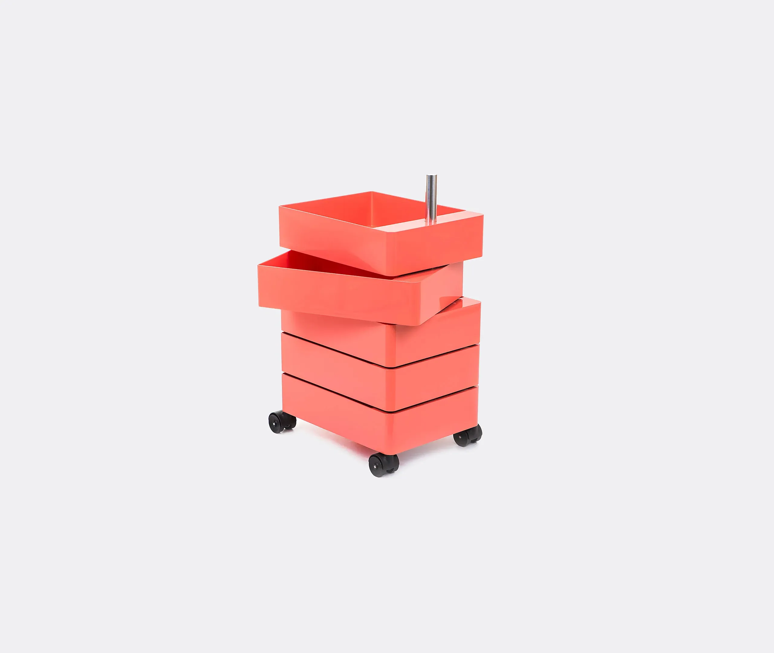 360° 5-Drawer Storage Container - Pink, ABS Plastic product