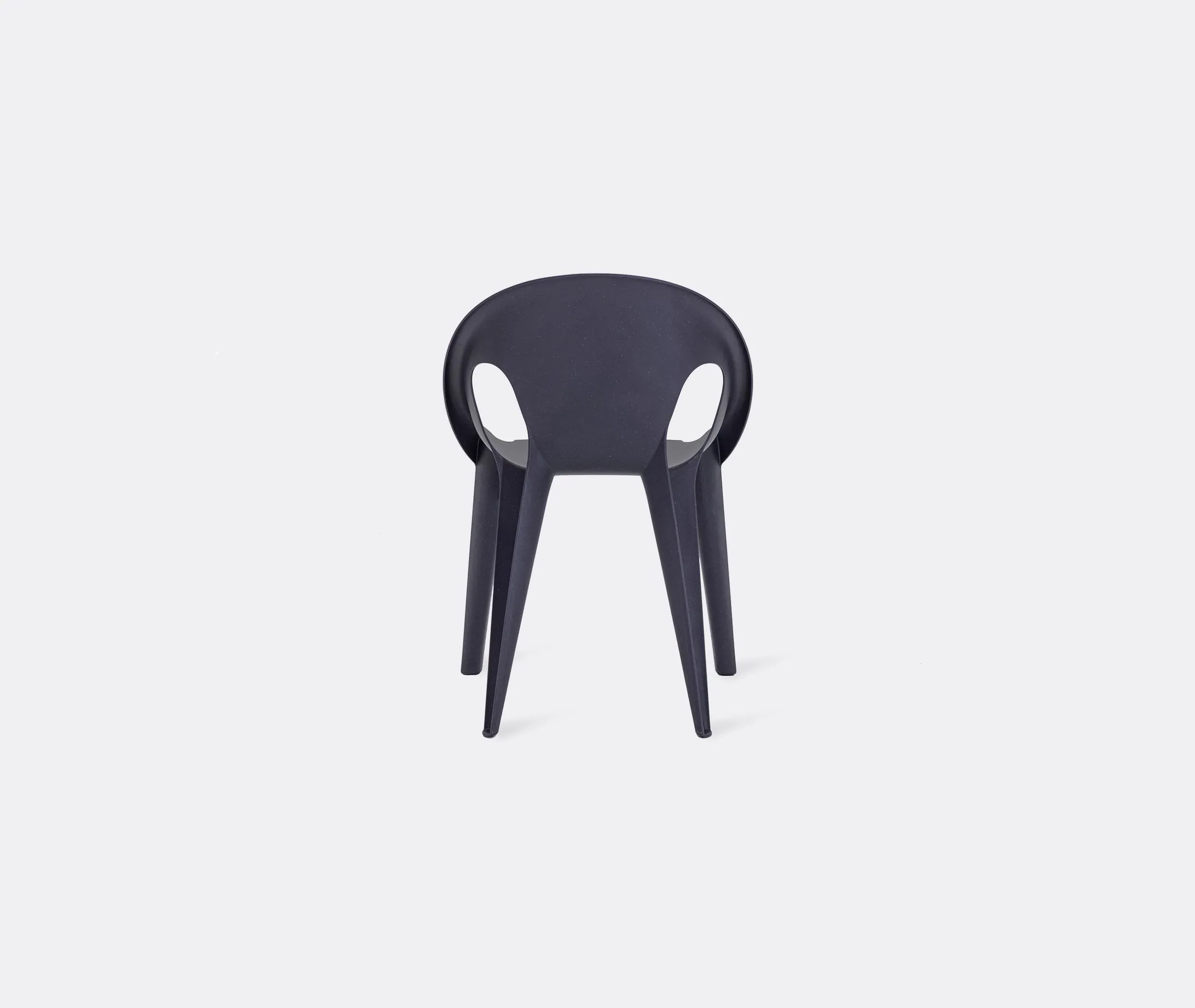 4-Piece Chair Set - Dark Blue, Polypropylene