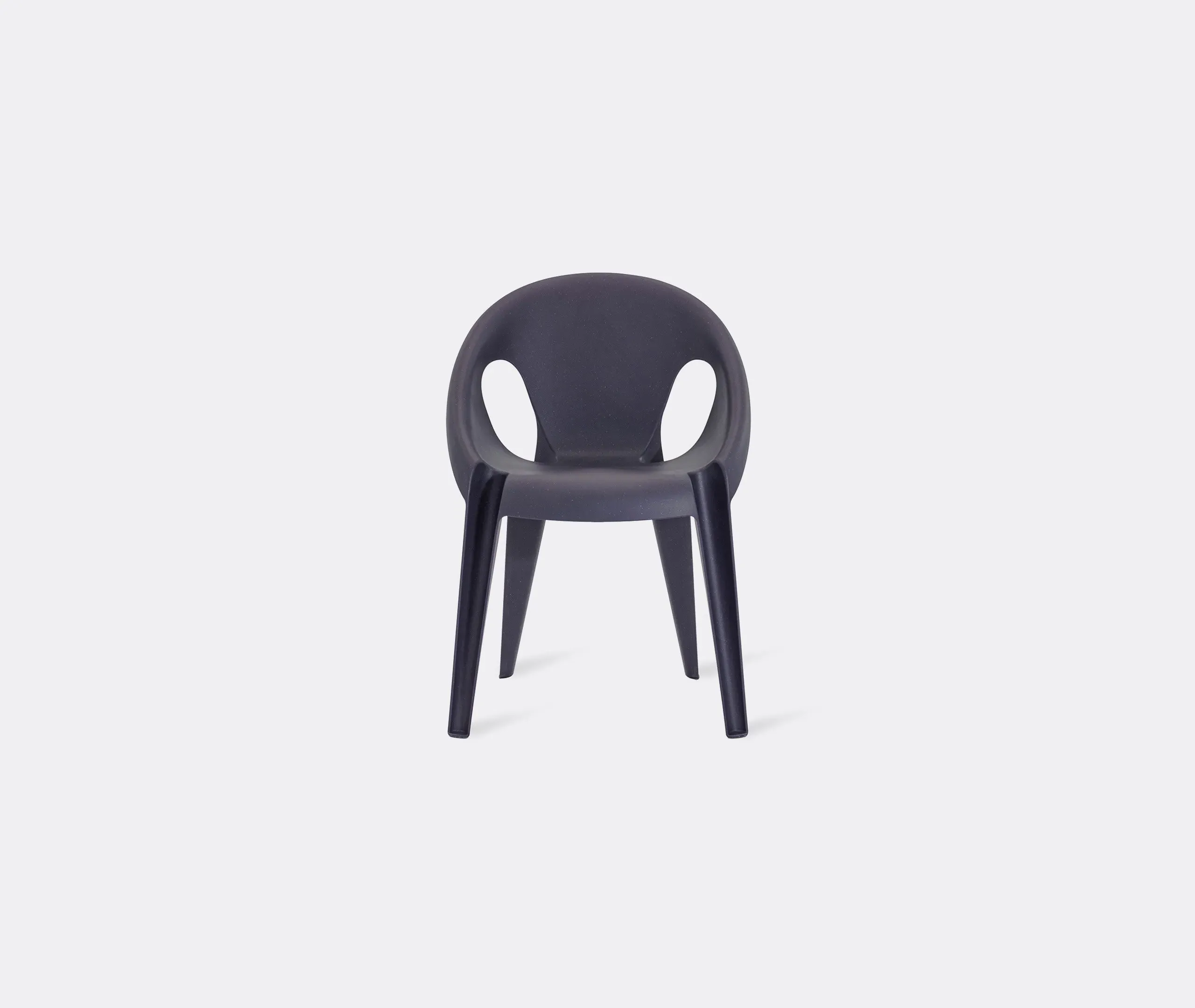 4-Piece Chair Set - Dark Blue, Polypropylene image