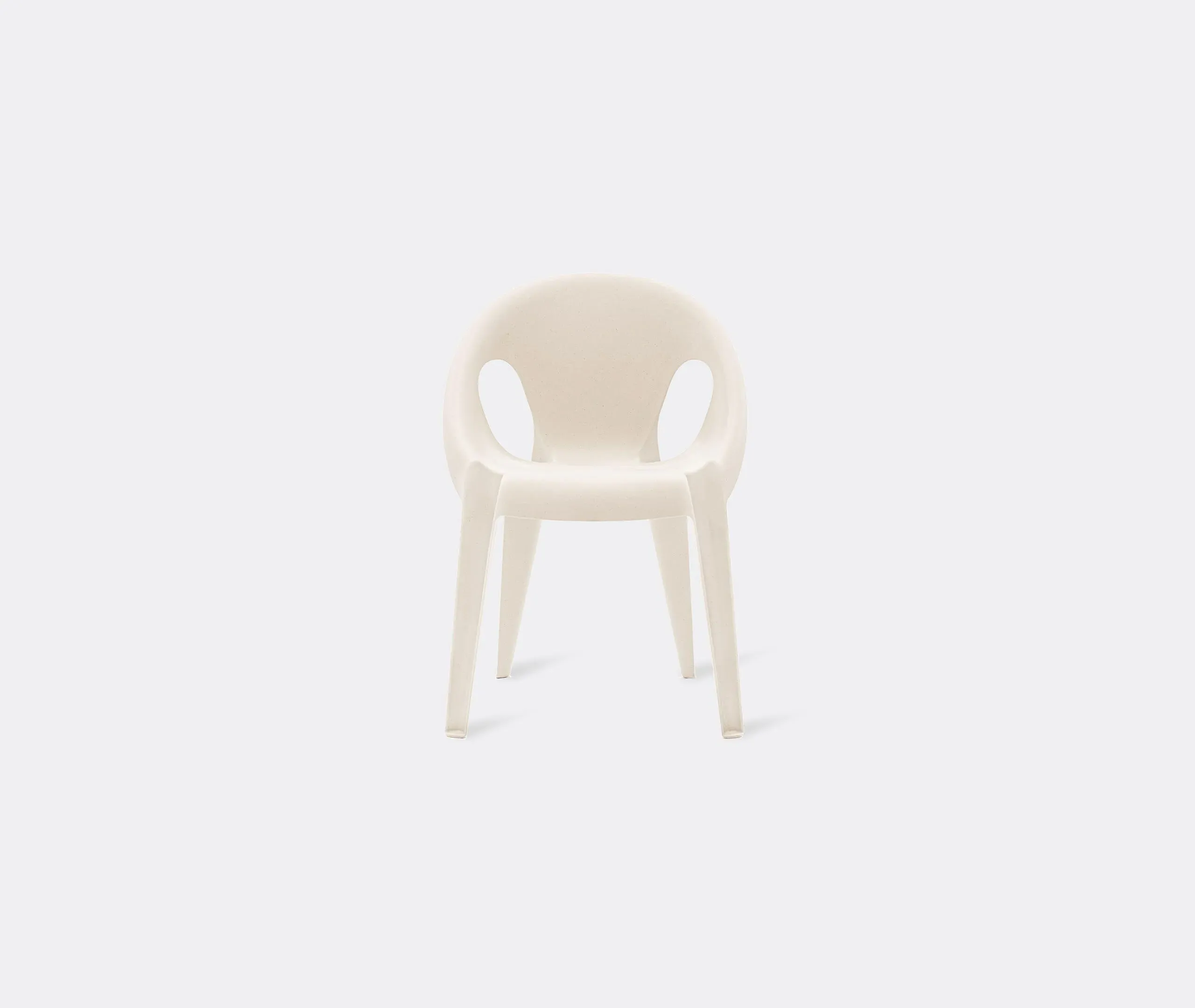 4-Piece Chair Set Stackable - White, Polypropylene image