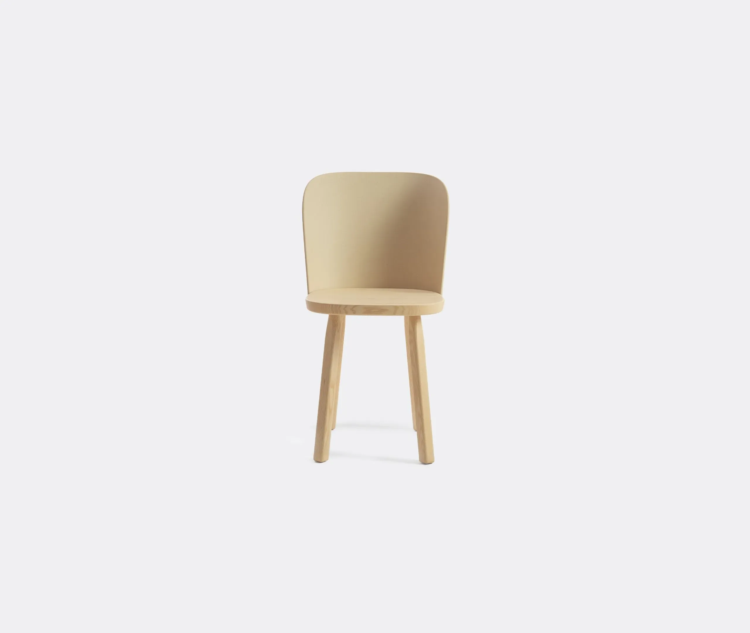 Alpina Dining Chair - Beige, Ash Wood image