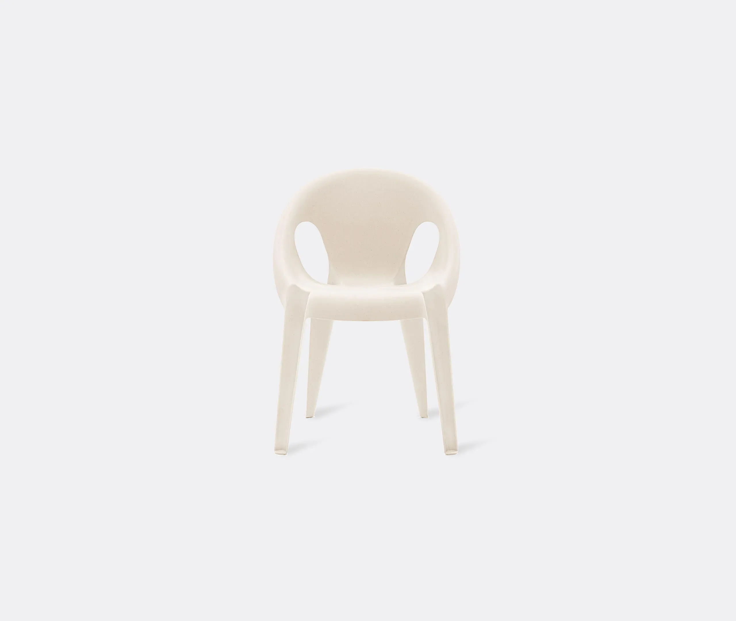 Bell Chair Set of 4 - White, Polypropylene