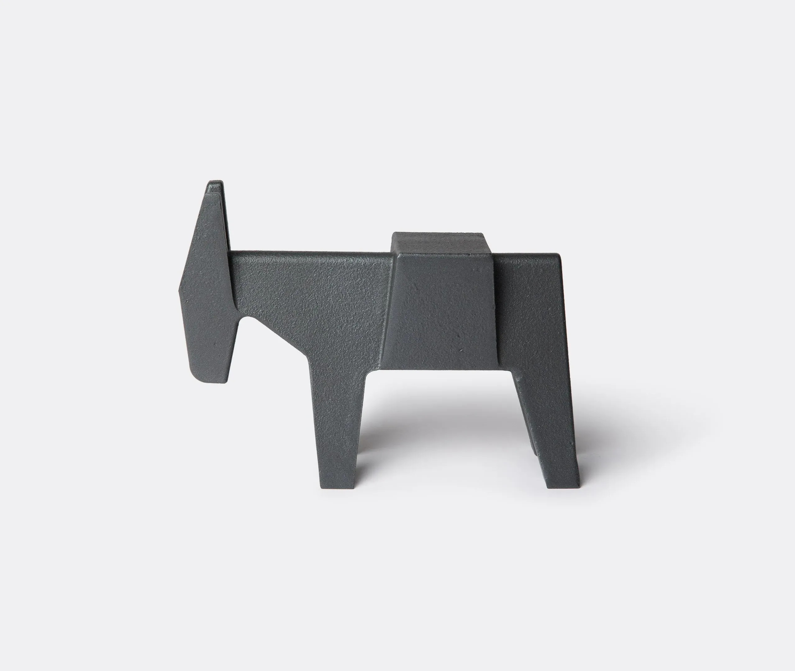 Decorative Door Stop - Black, Cast Iron