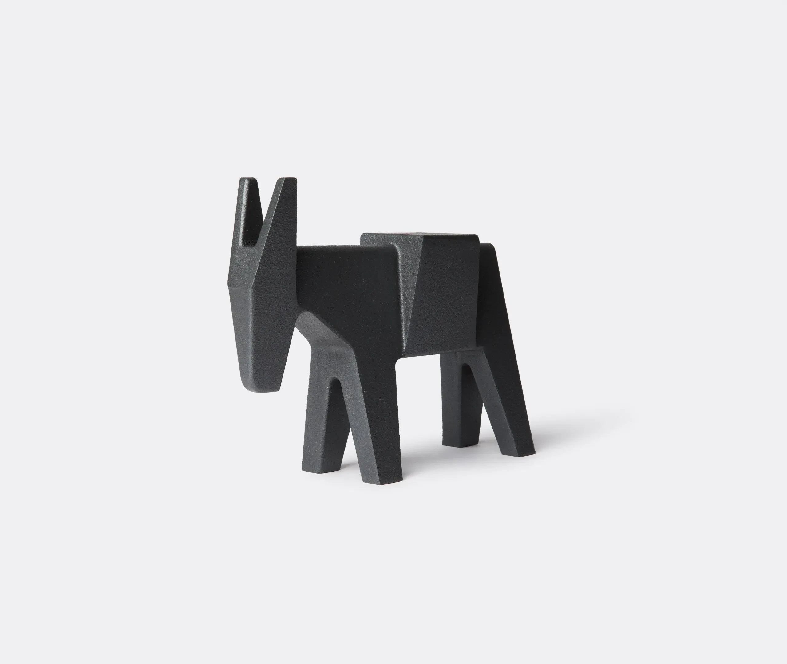 Decorative Door Stop - Black, Cast Iron image