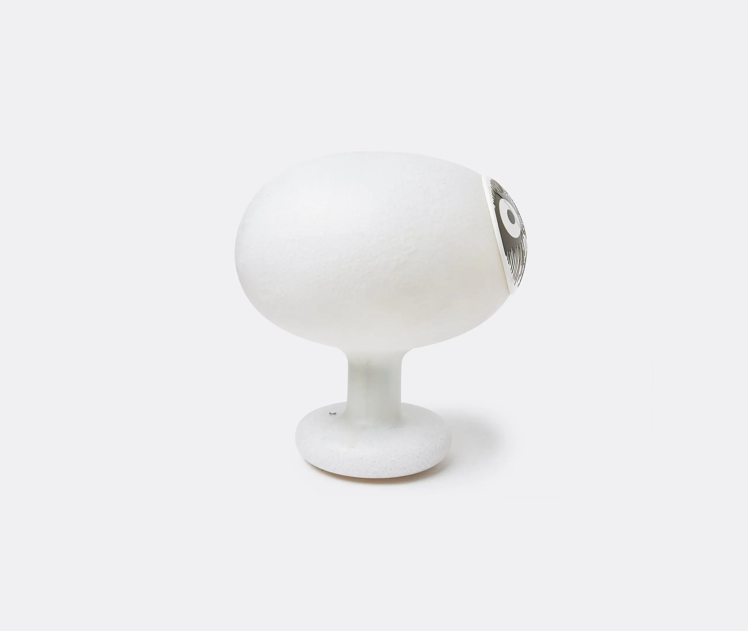 Sculpture Lamp with LED - White, Polycarbonate