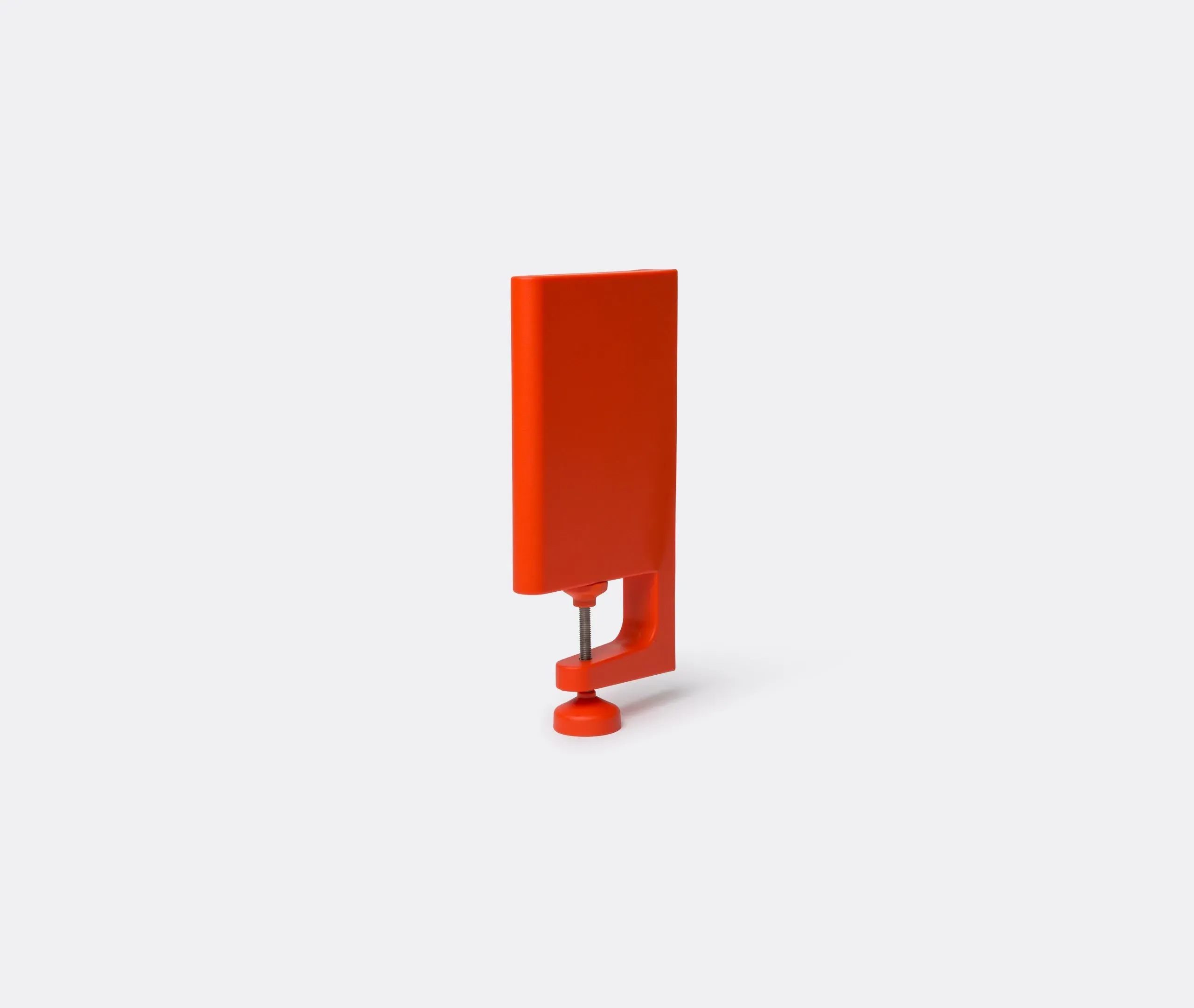 Shelving Clamp with Adjustable Grip - Orange, Plastic