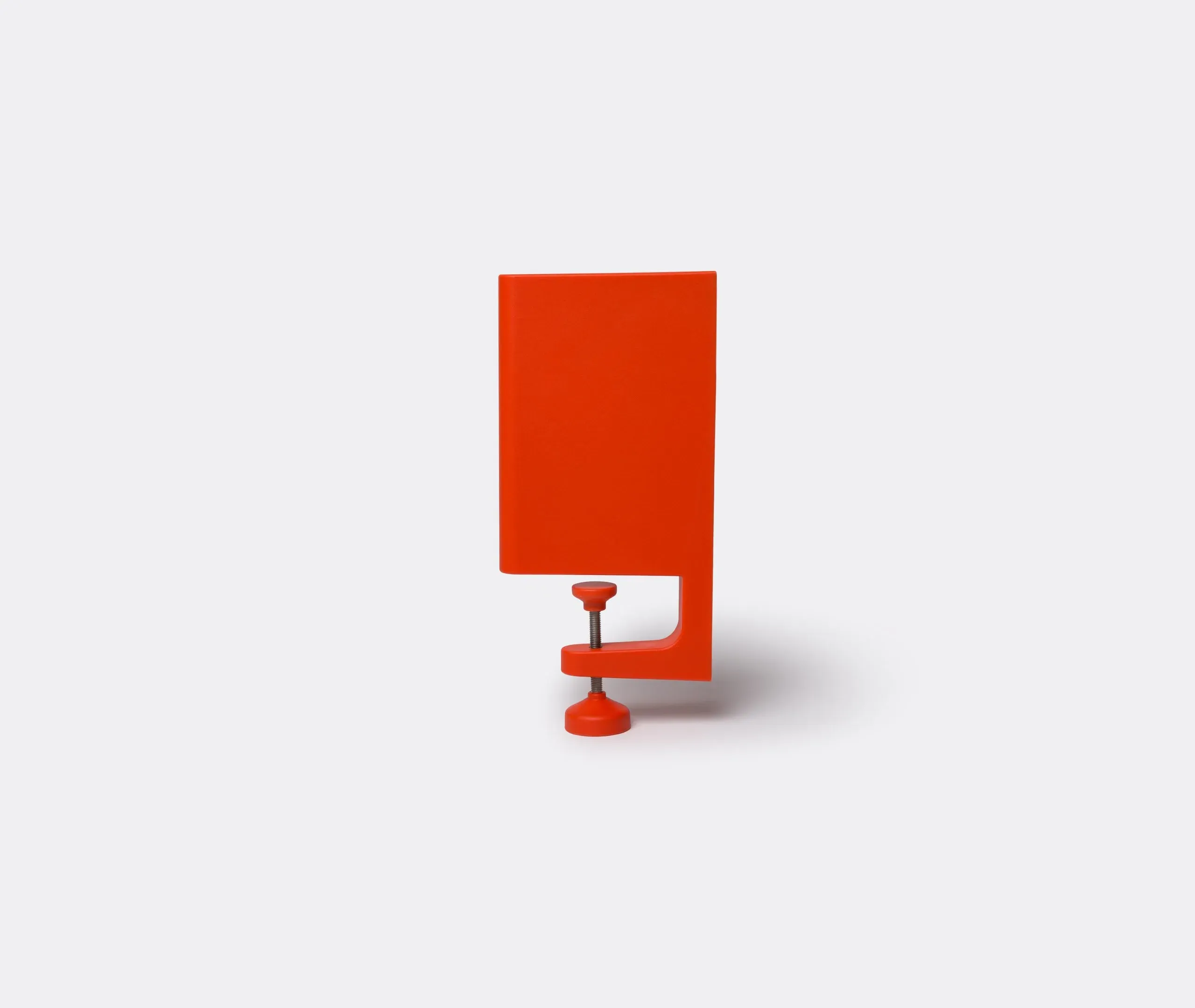 Shelving Clamp with Adjustable Grip - Orange, Plastic image