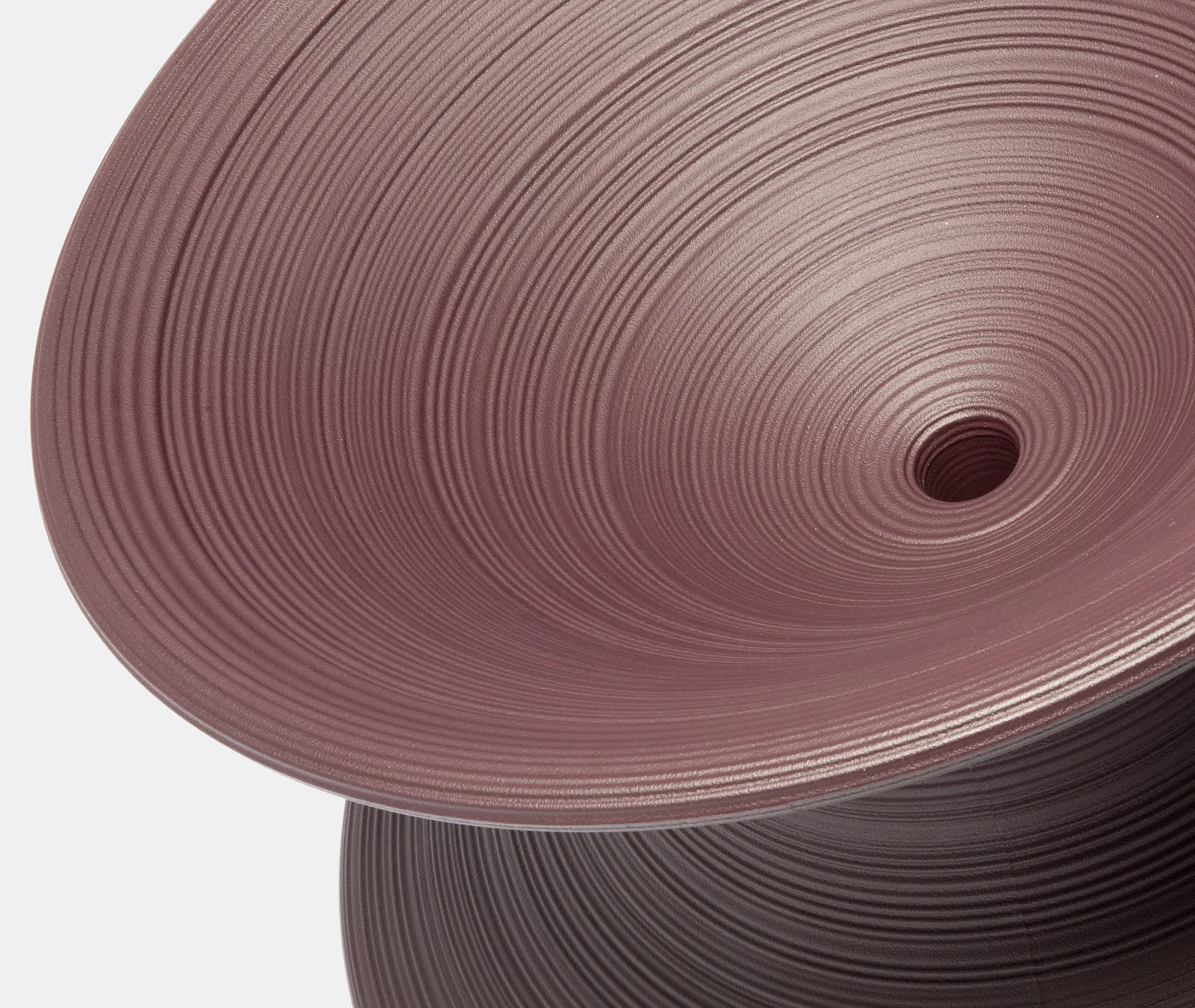 Spun Rocking Chair - Dark Purple, Polyethylene