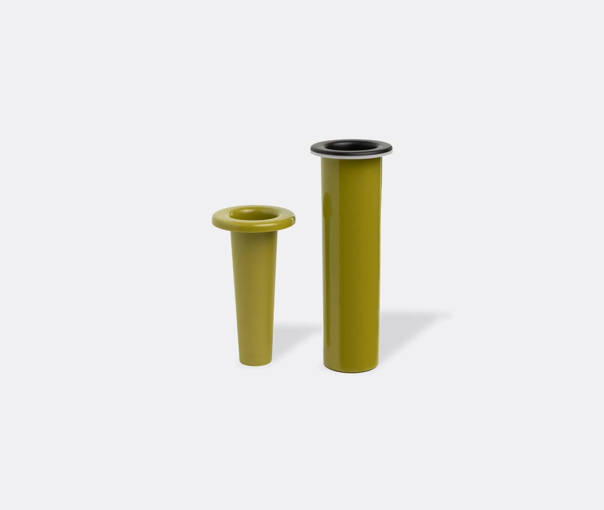Vase with LED Lamp - Lime Green, Plastic