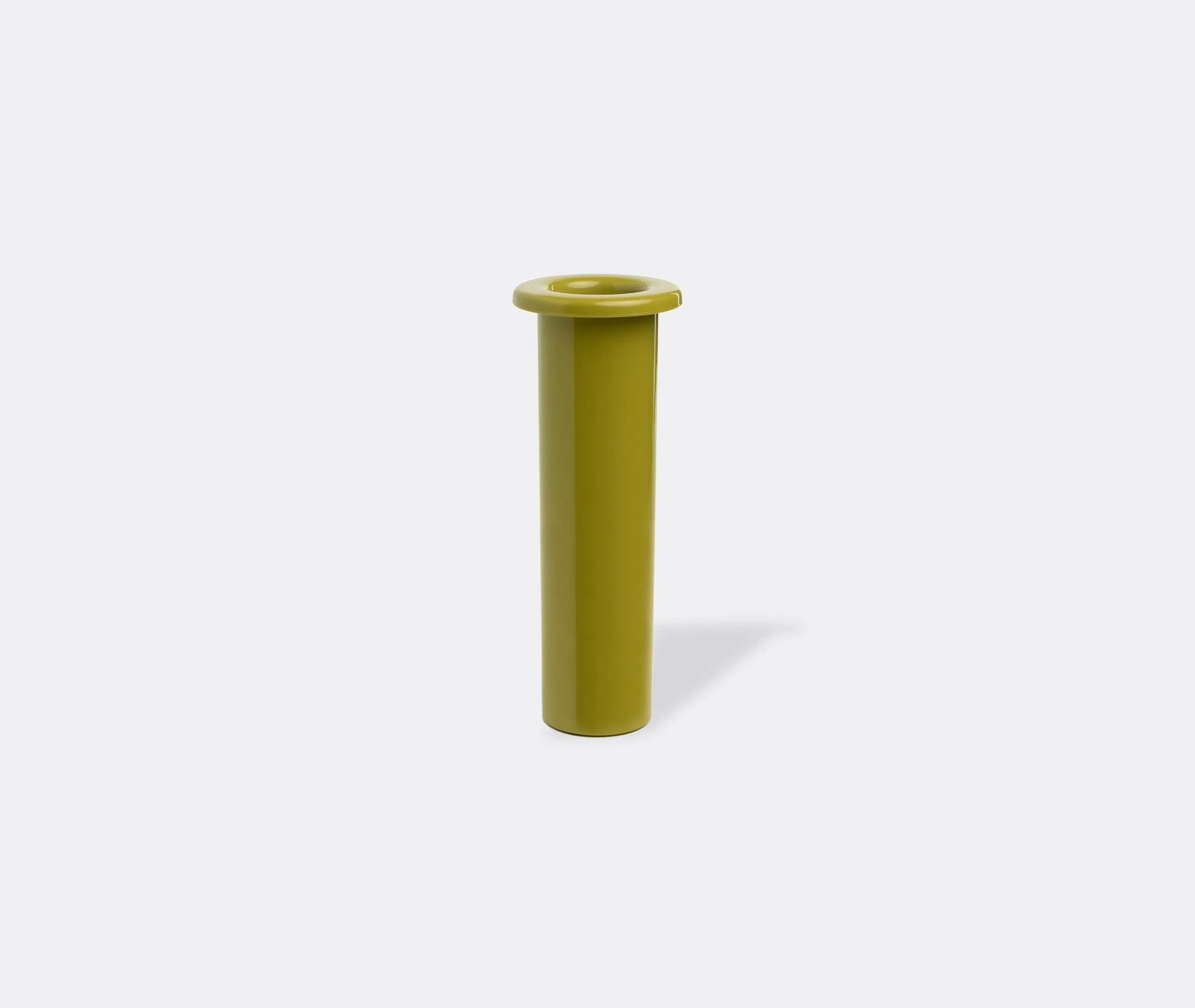 Vase with LED Lamp - Lime Green, Plastic