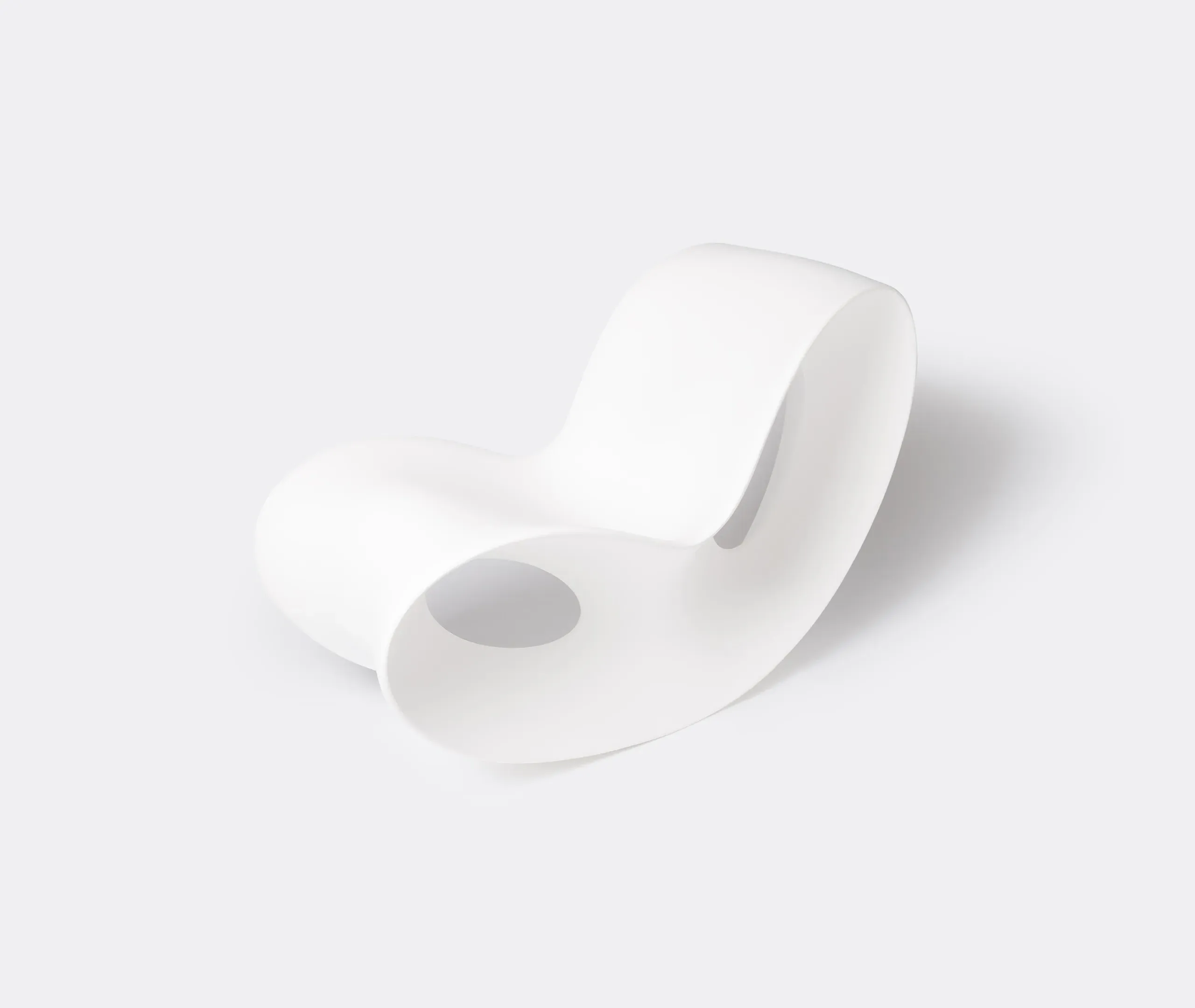 Voido Rocking Chair - White, Polyethylene product