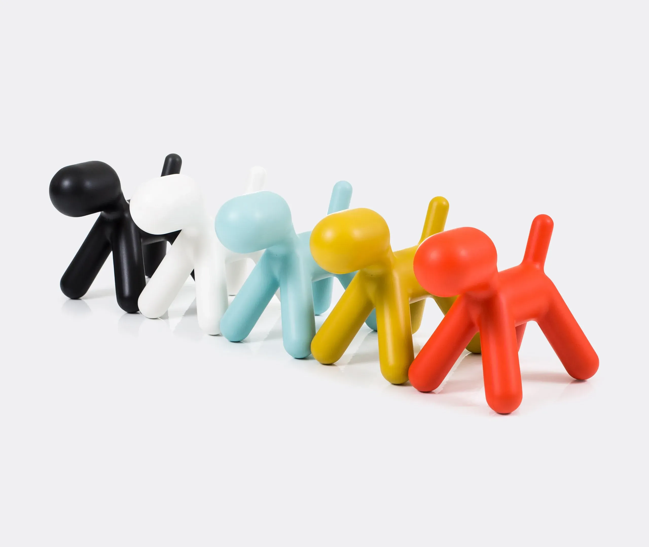 XS Decorative Dog Figure - Black, Plastic