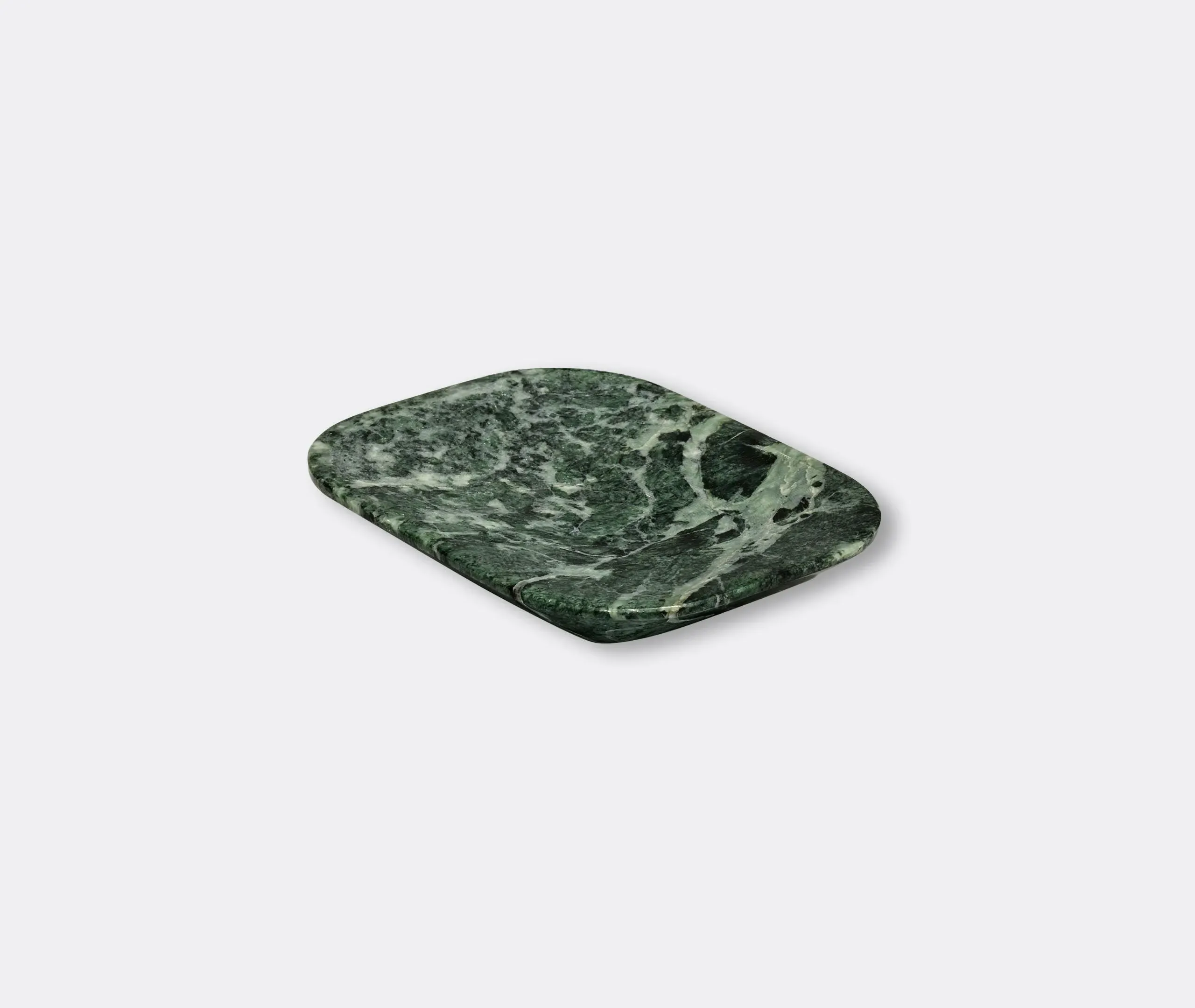 Medium Decorative Bowl - Green, Marble image