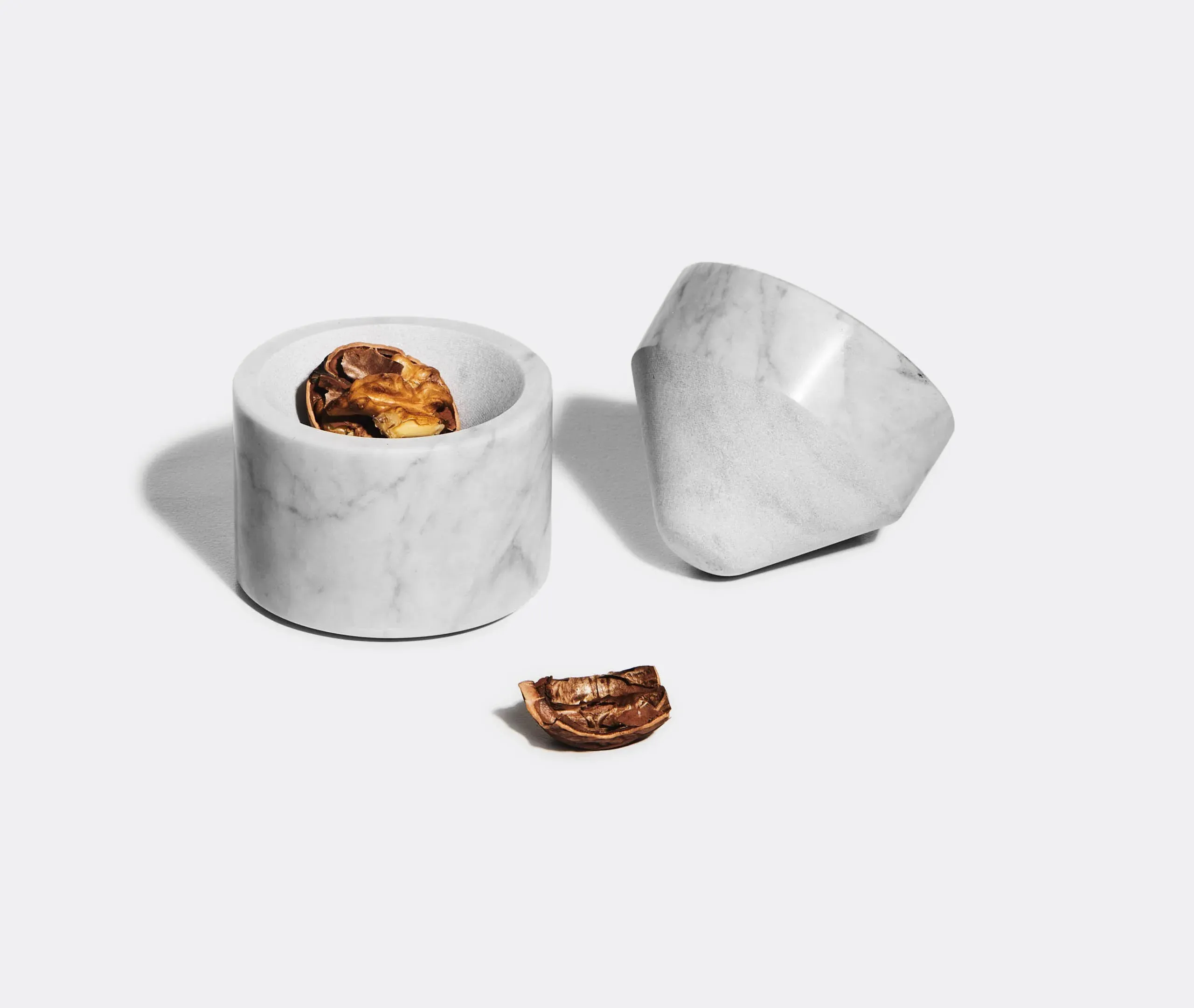 Nutcracker Kitchen Tool - White, Carrara Marble