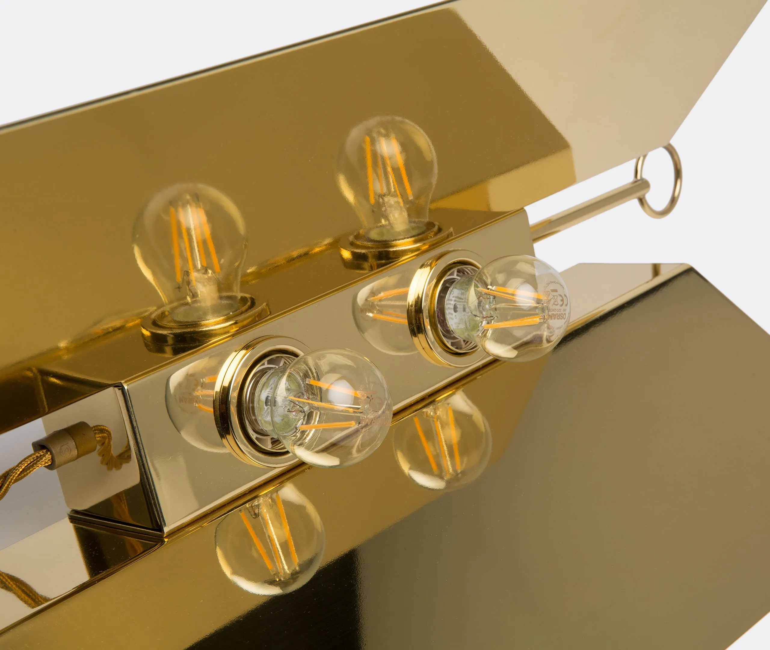 Claudia Table Lamp - Brass, Brass