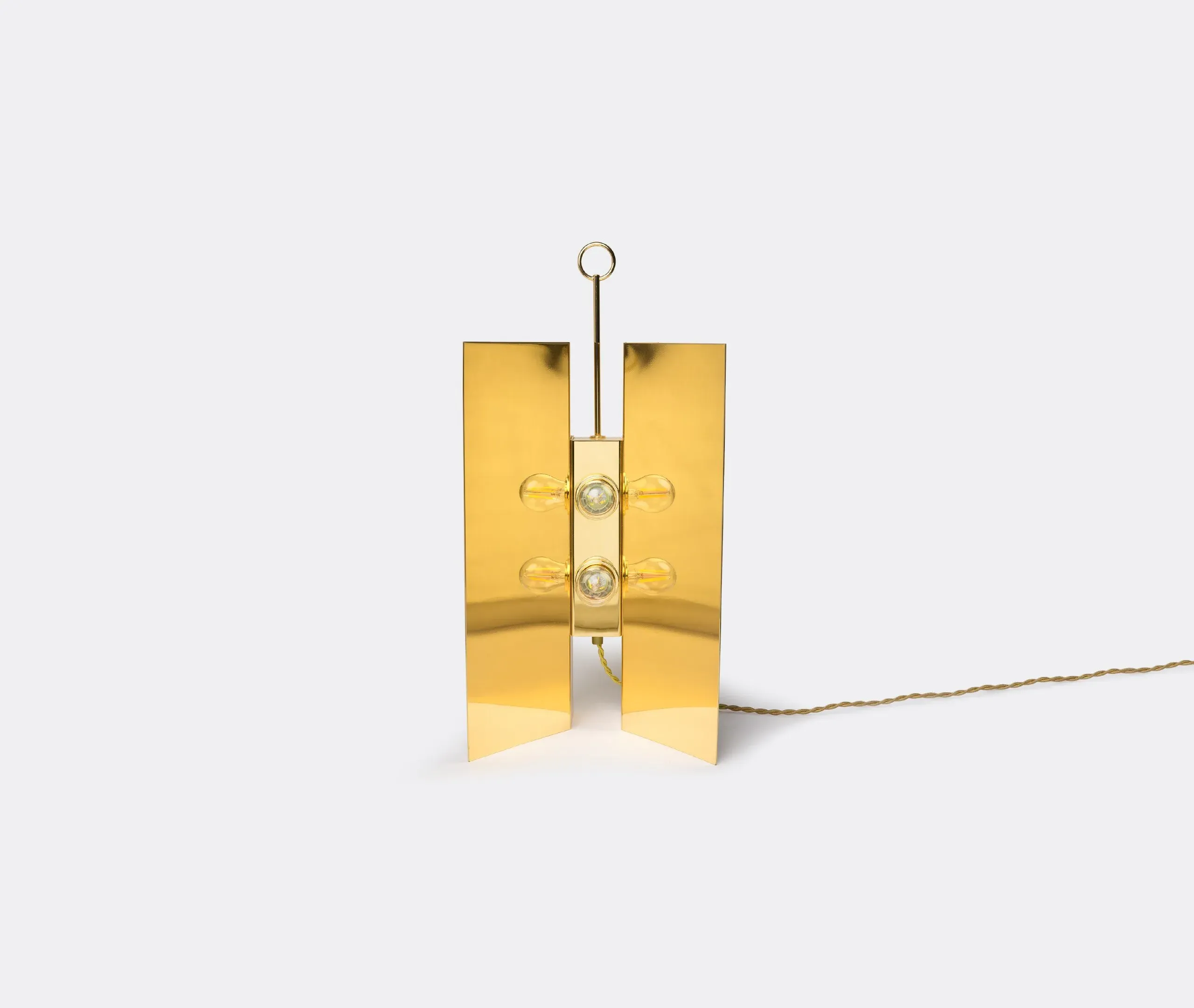 Claudia Table Lamp - Brass, Brass