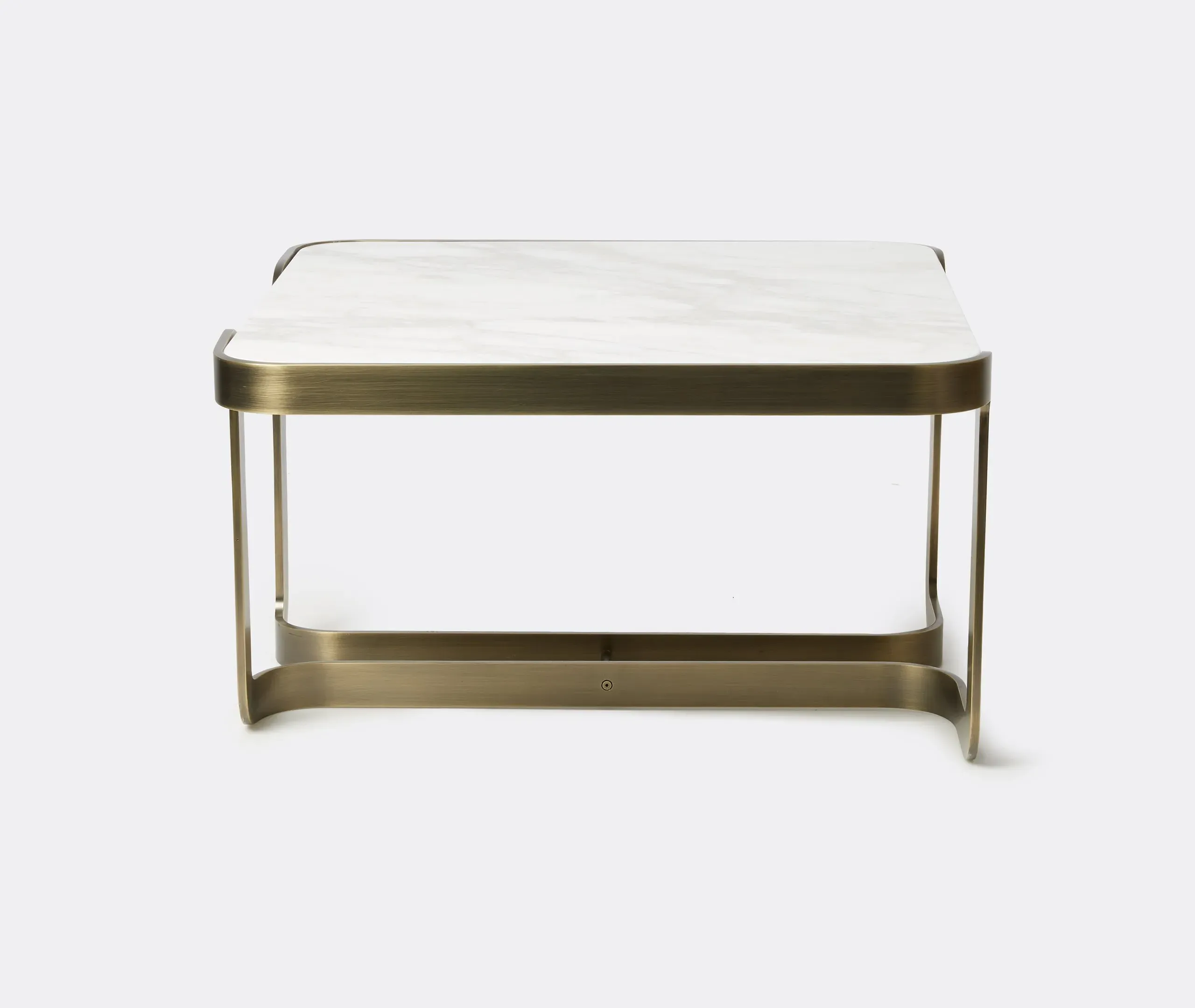 Coffee Table - Bronze, Marble