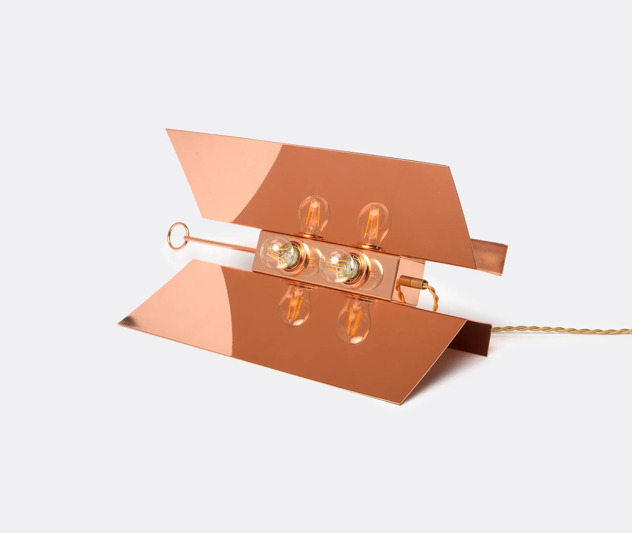 LP1 Claudia Applique Table Lamp - Polished Copper