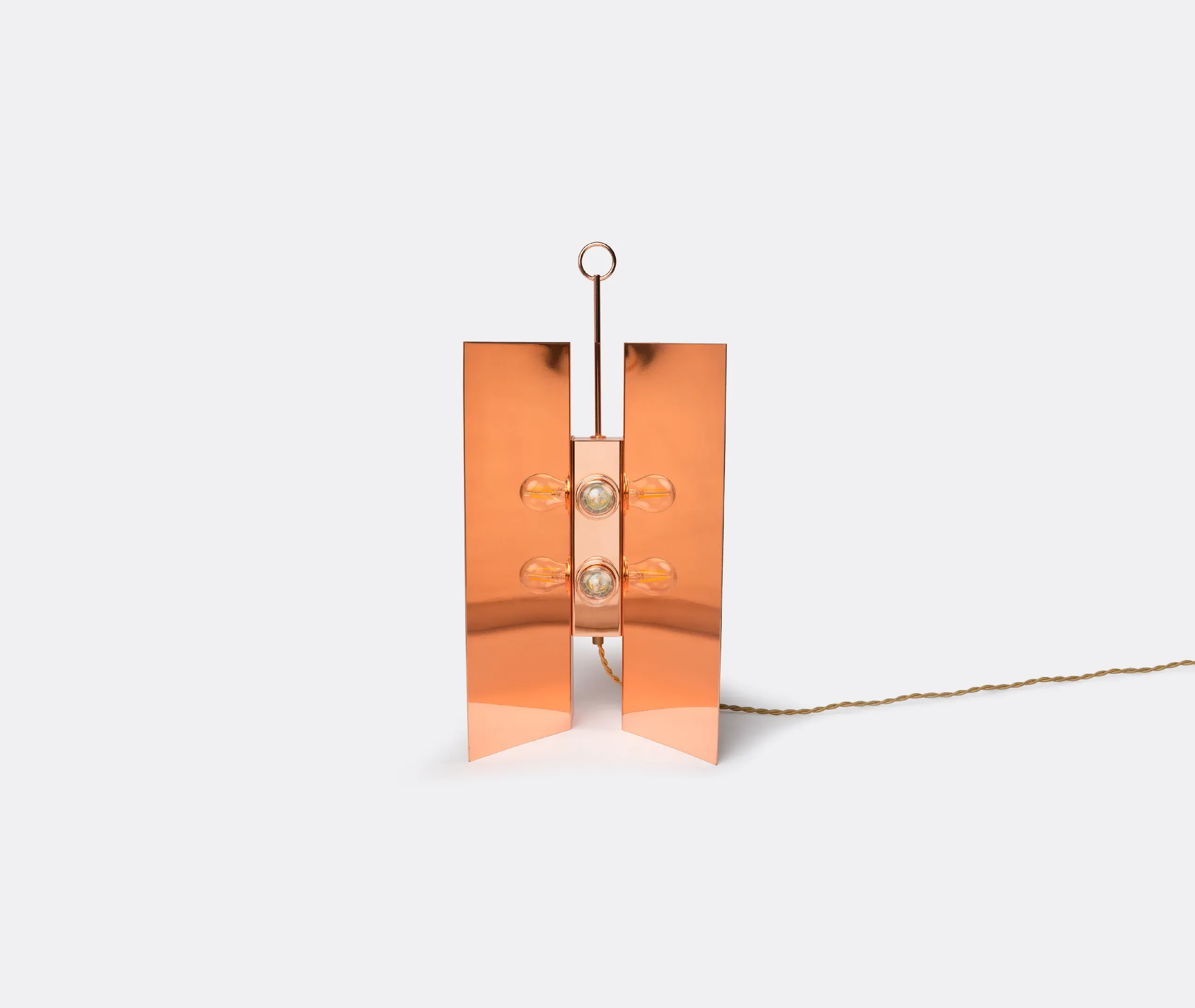 LP1 Claudia Applique Table Lamp - Polished Copper