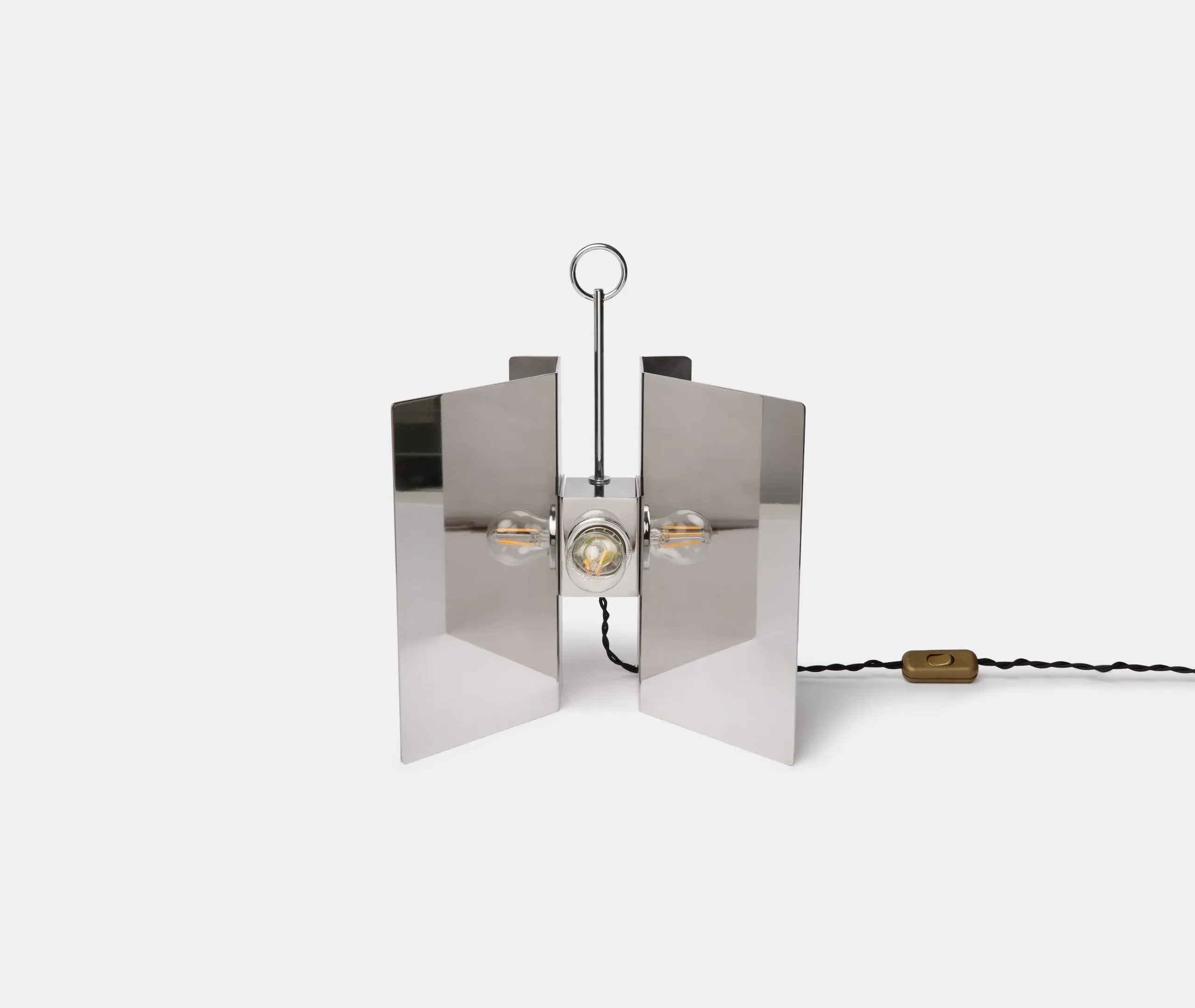 LP1 Claudia Applique Table Lamp - Polished Stainless Steel image