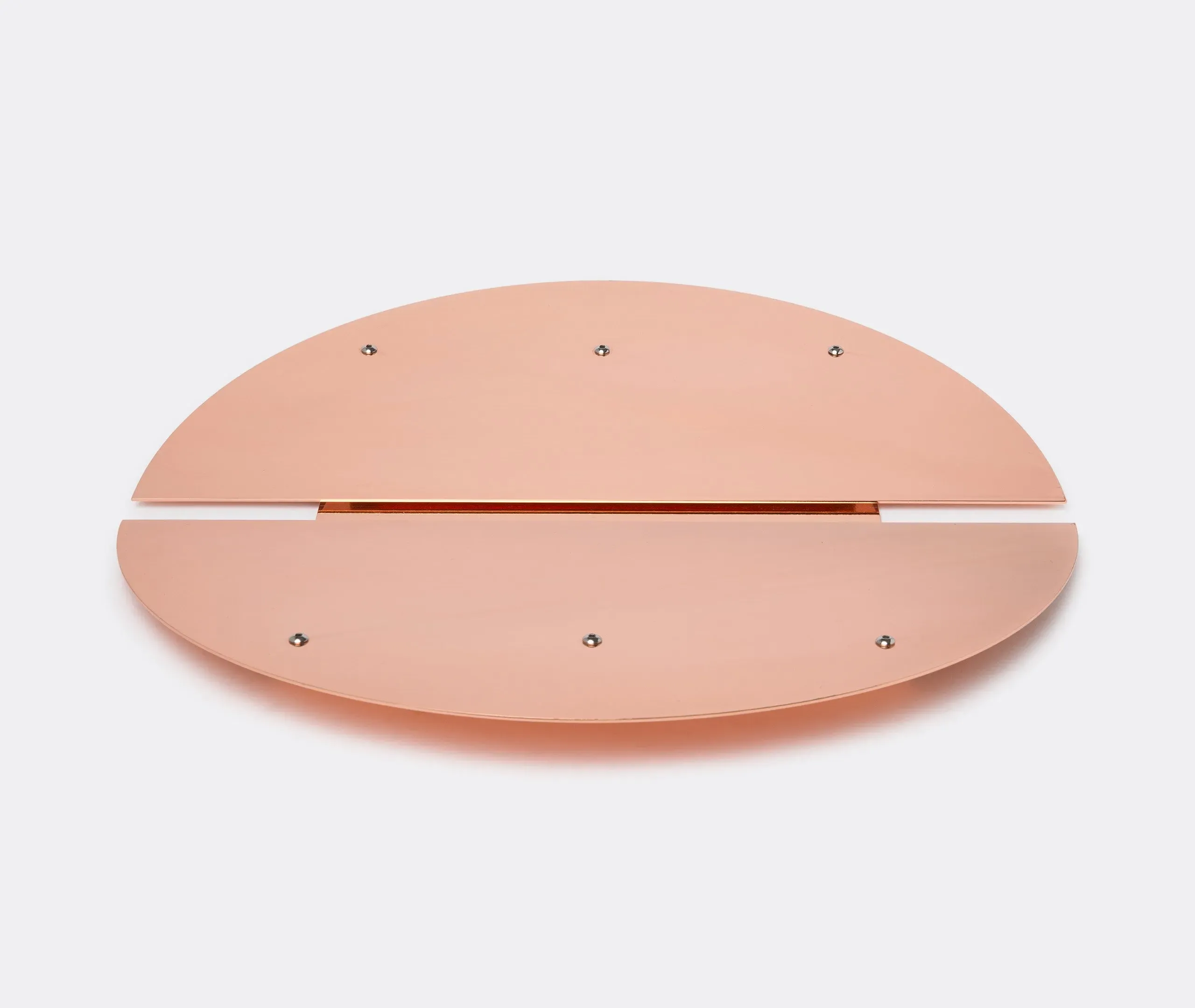 OB1 Caio Decorative Plate - Copper image