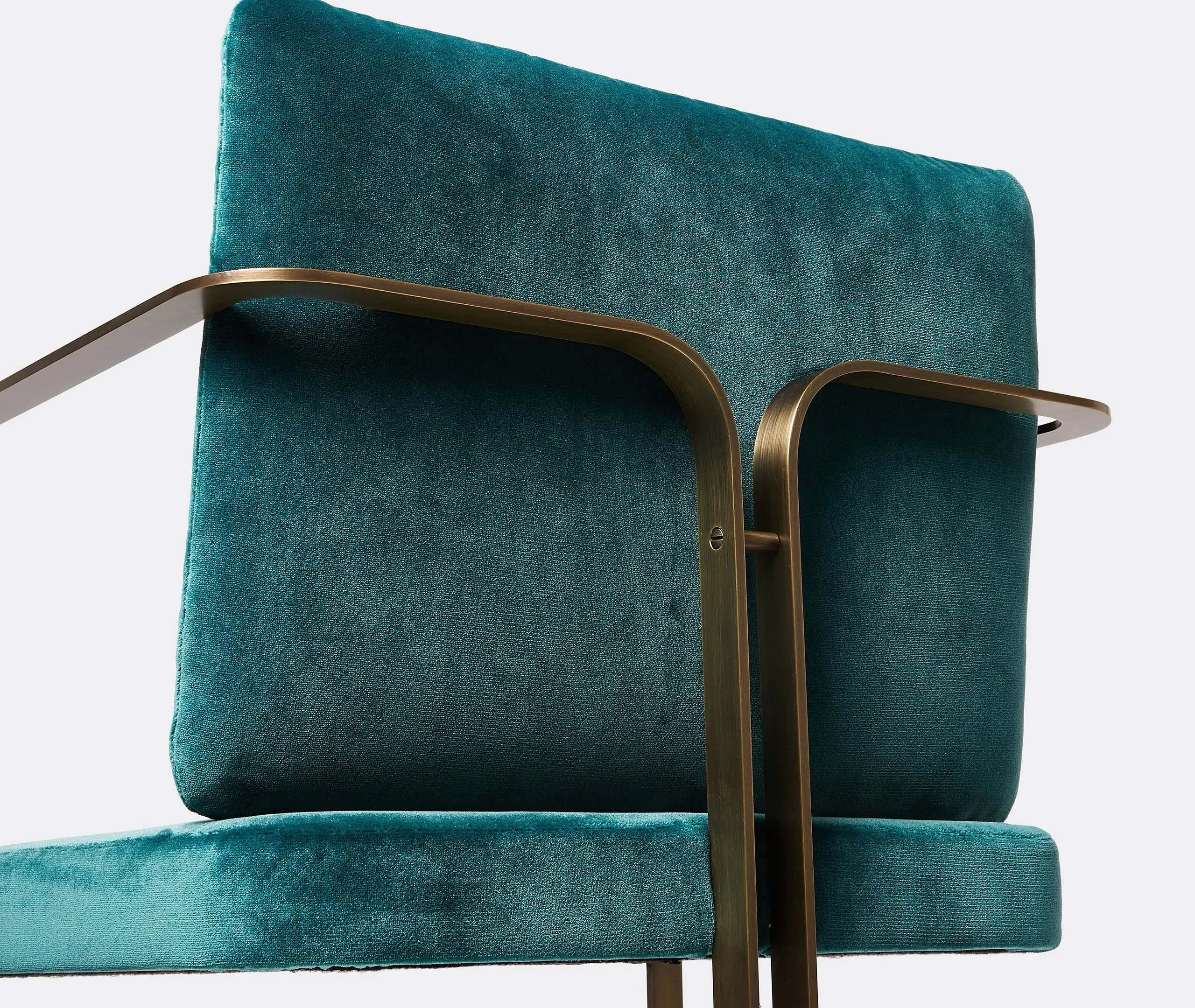 S2 Murena Chair - Celadon, Bronze