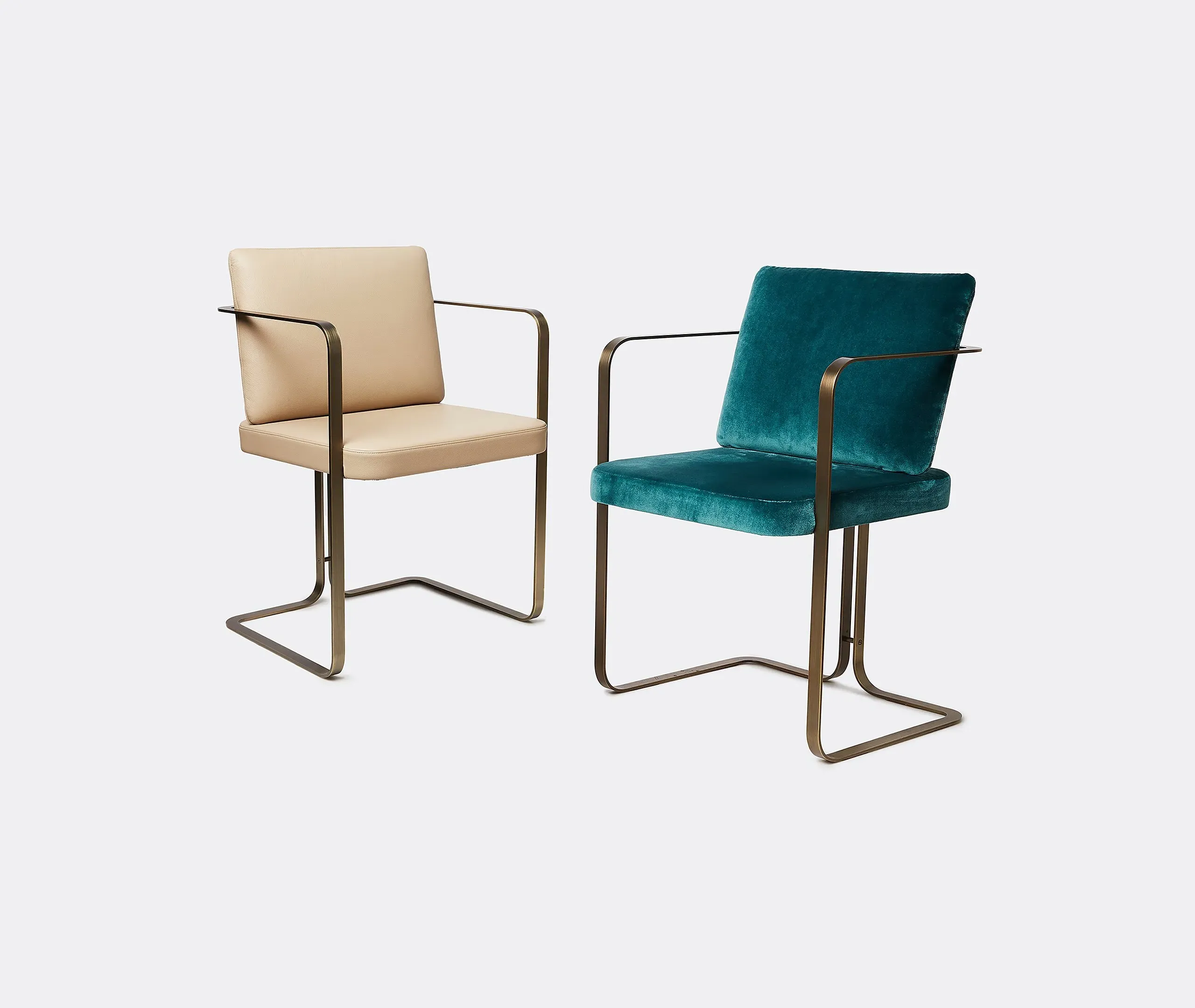 S2 Murena Chair - Celadon, Bronze