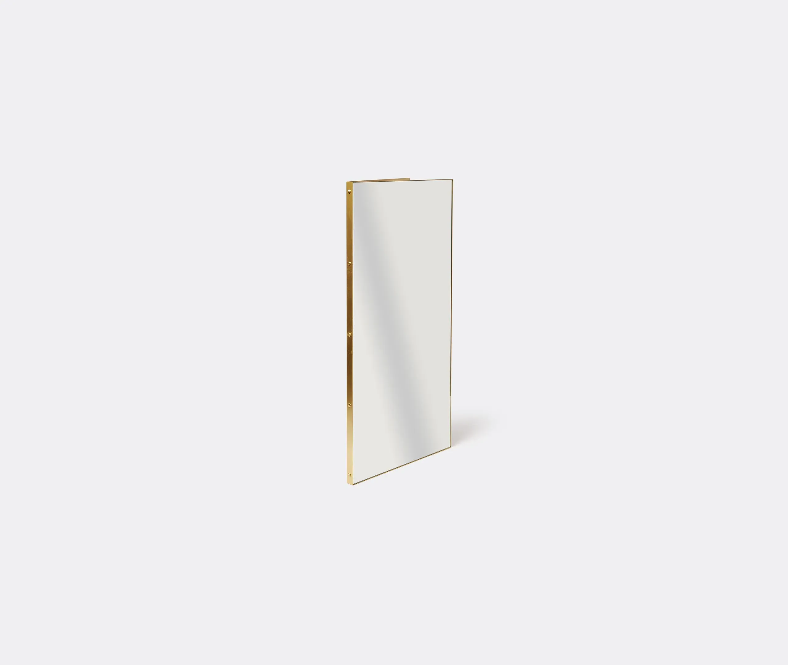 Table Mirror with Tinted Glass - Black, Chrome