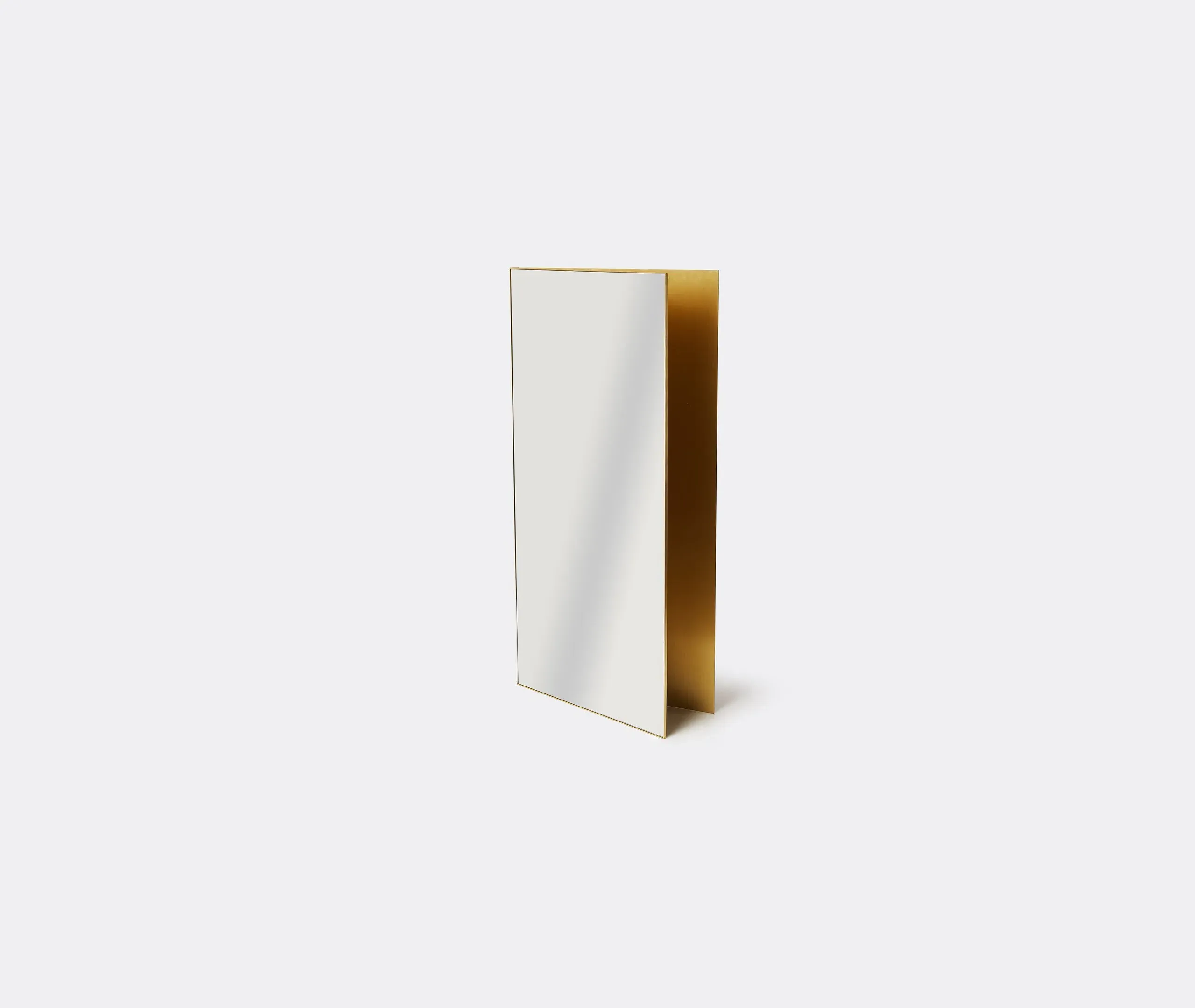 Table Mirror with Tinted Glass - Black, Chrome