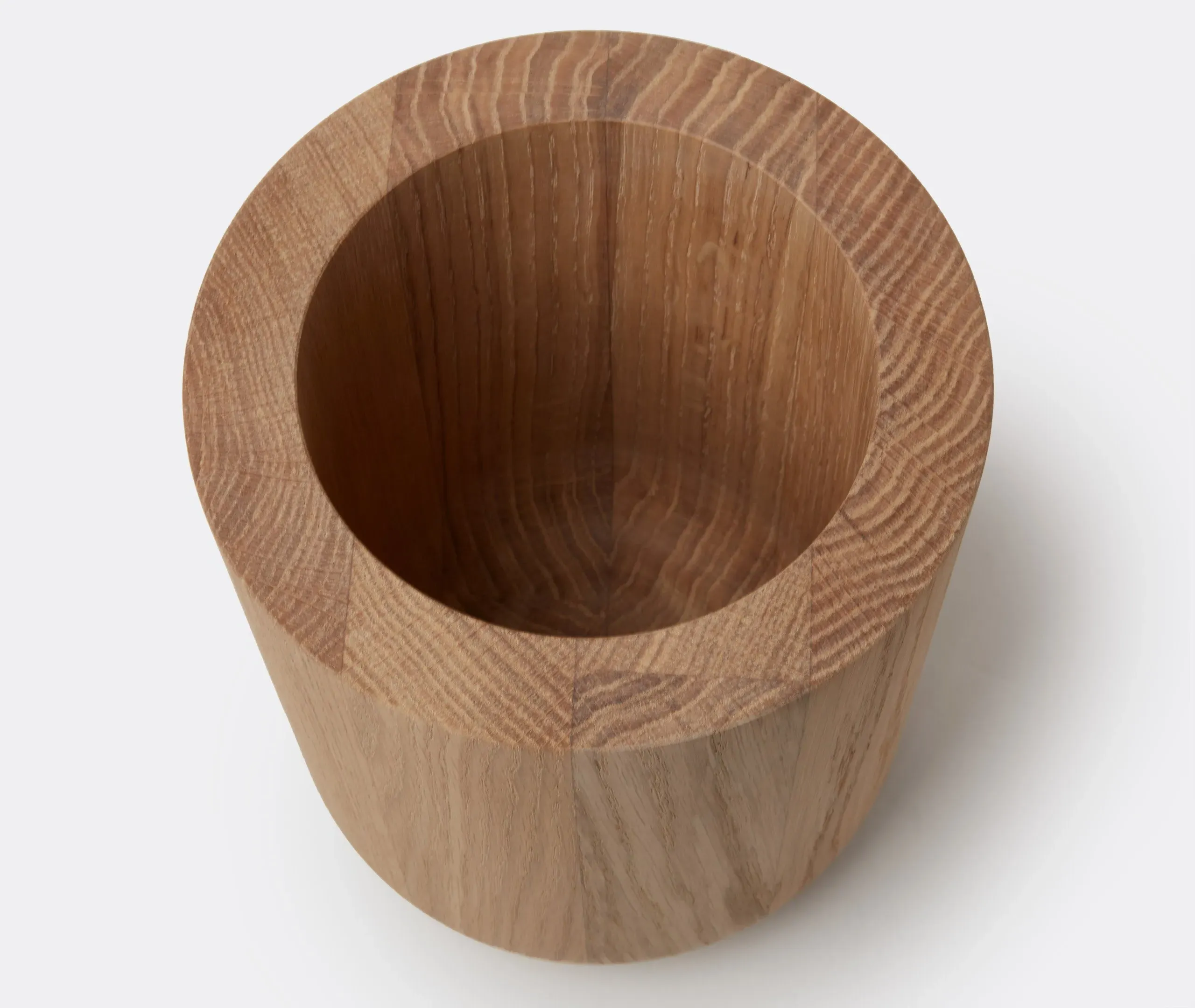 Busk Vase - Oak, Solid Wood