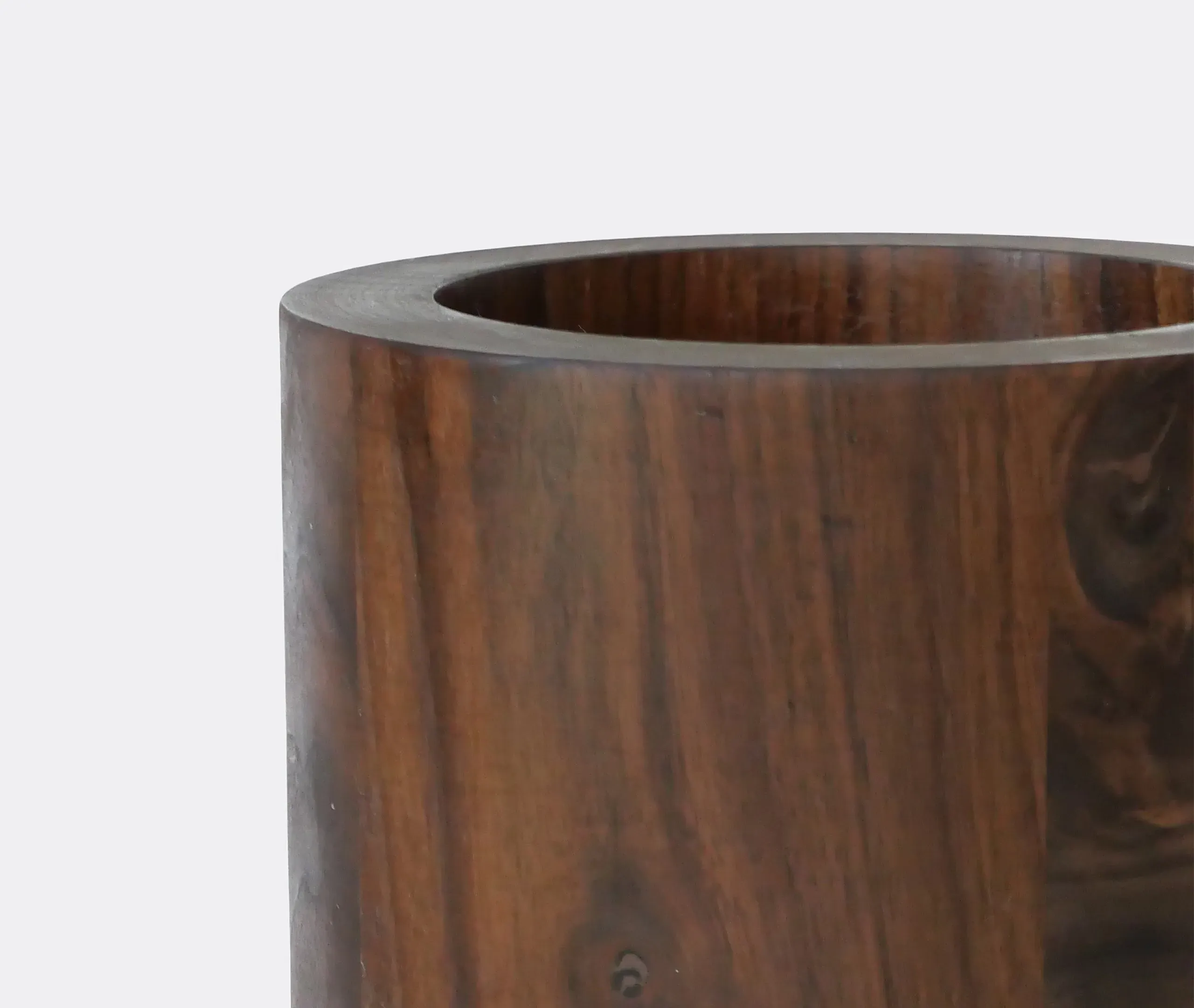 Busk Vase - Walnut, Solid Wood