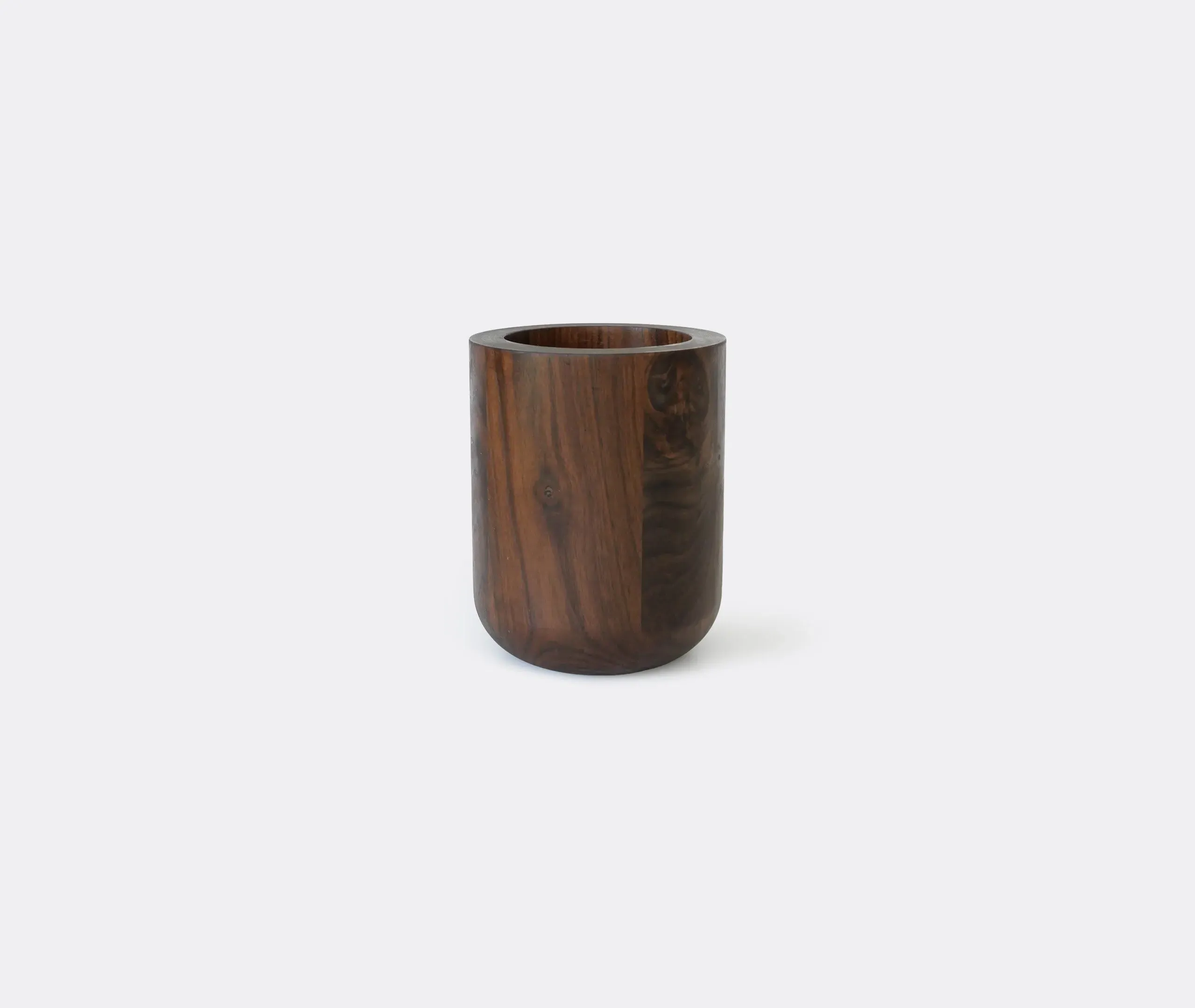 Busk Vase - Walnut, Solid Wood