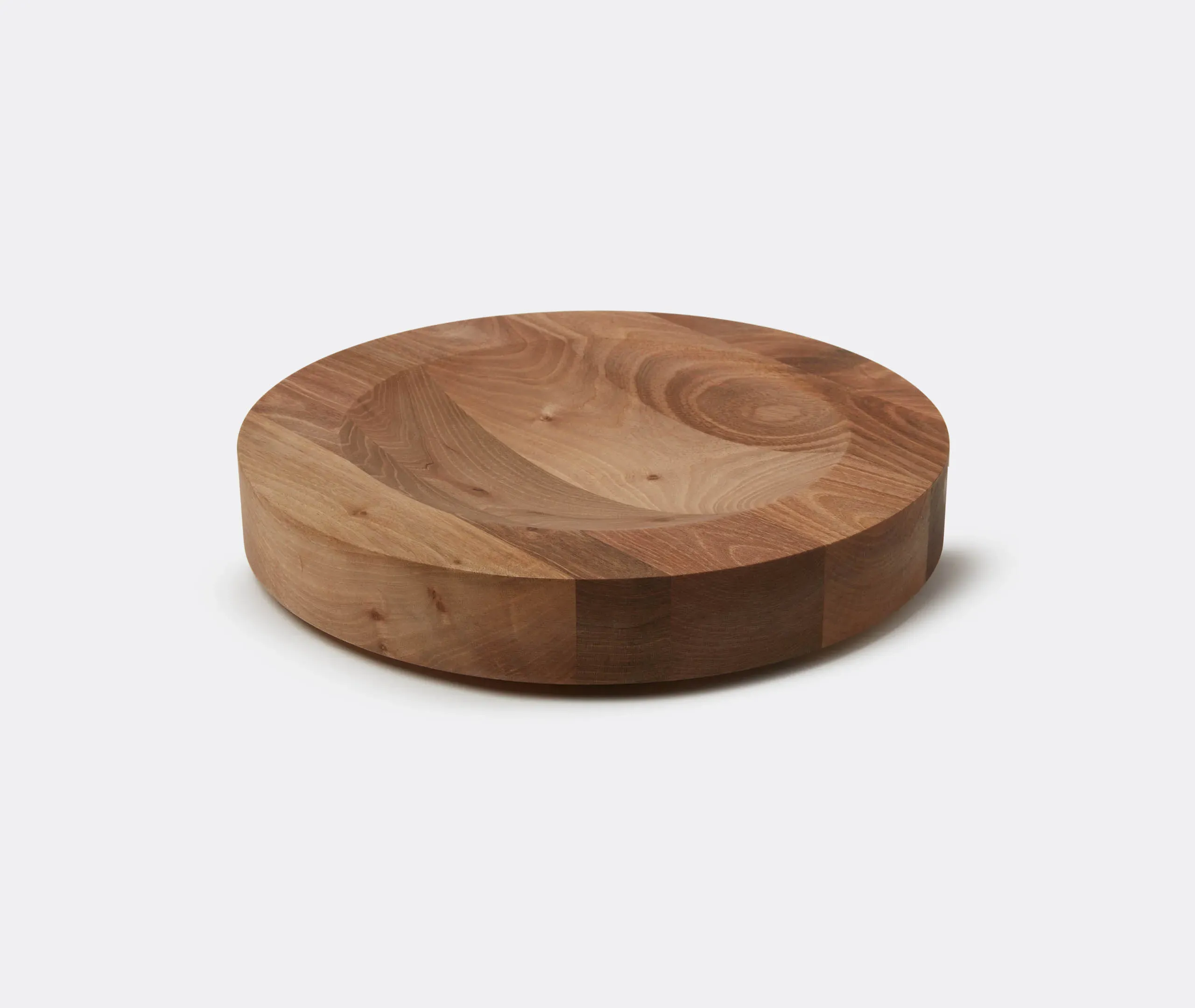 Eclipse Shallow Decorative Bowl - Walnut product