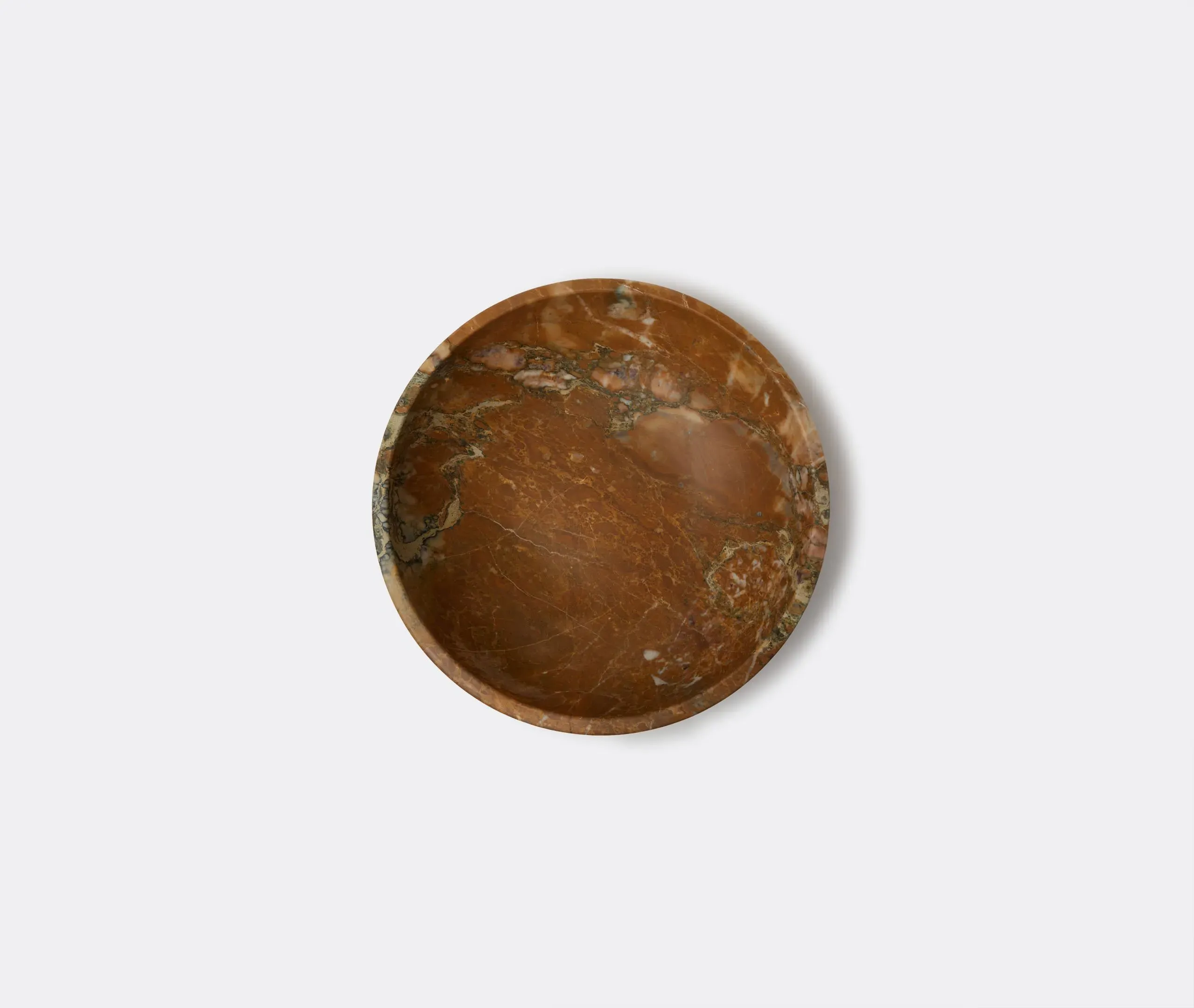 High Decorative Bowl - Multicolor, Marble