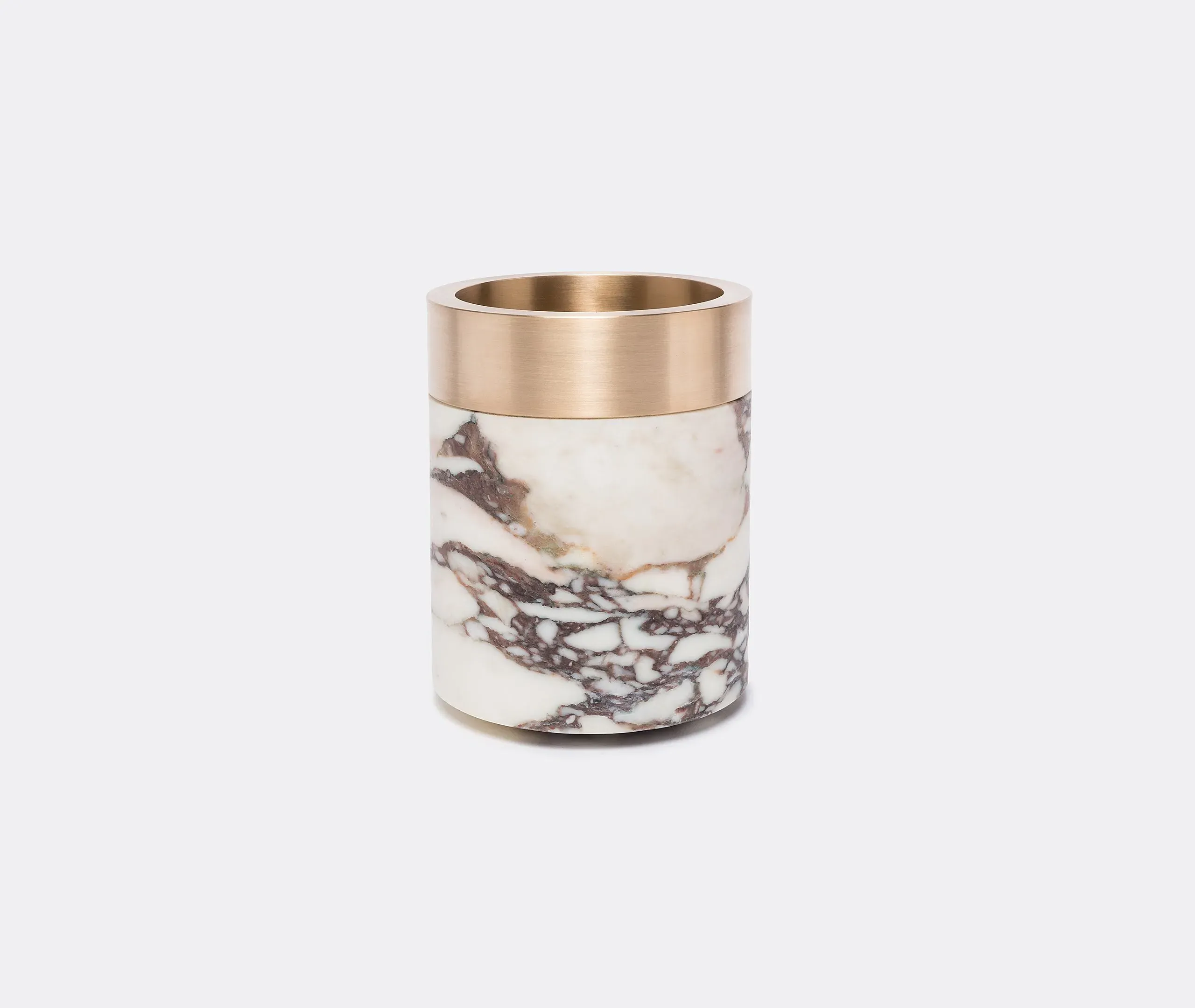 Small Coppa Container - Cream, Marble image