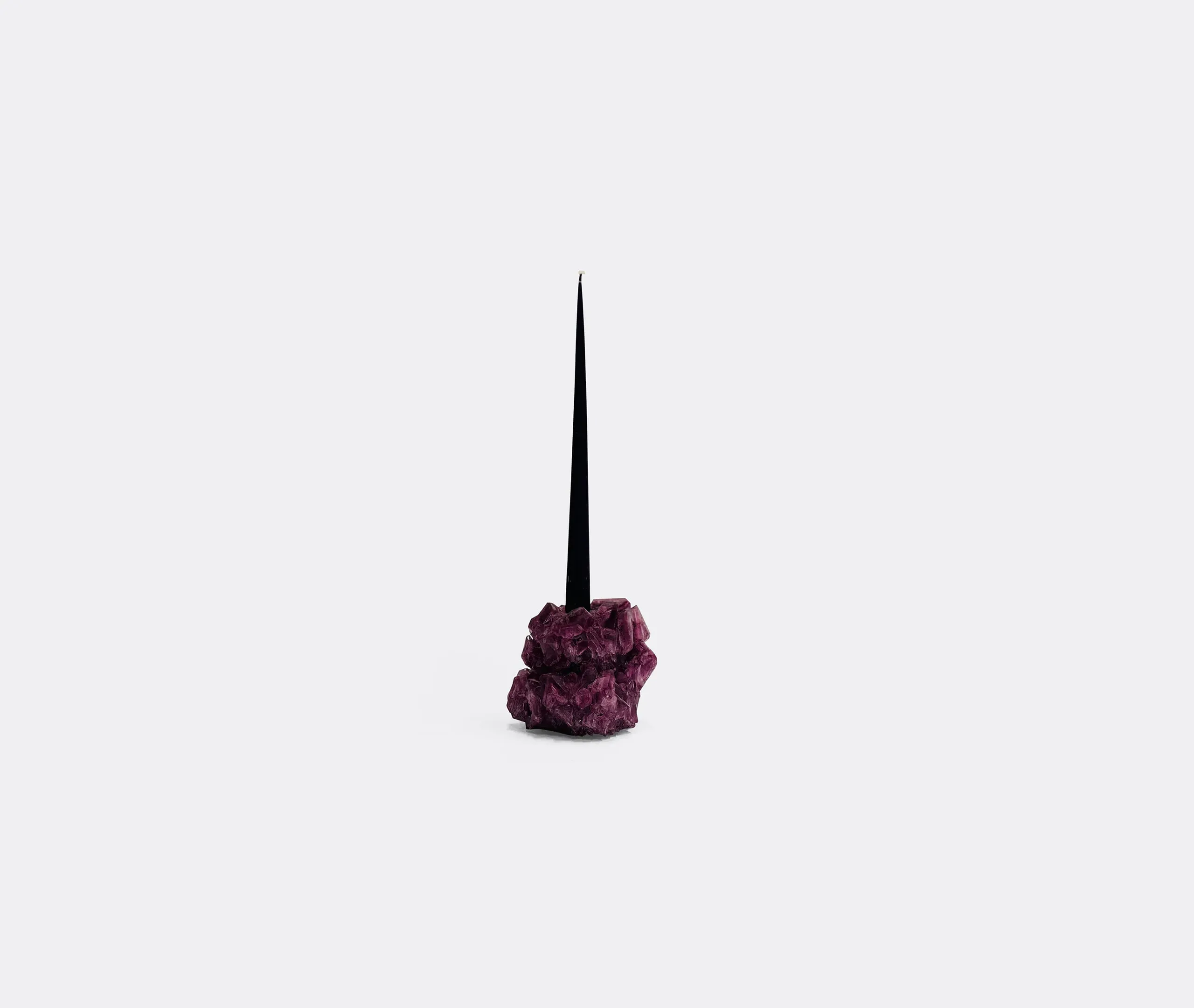 Crystal Candlestick Holder - Bordeaux, Natural Crystal product