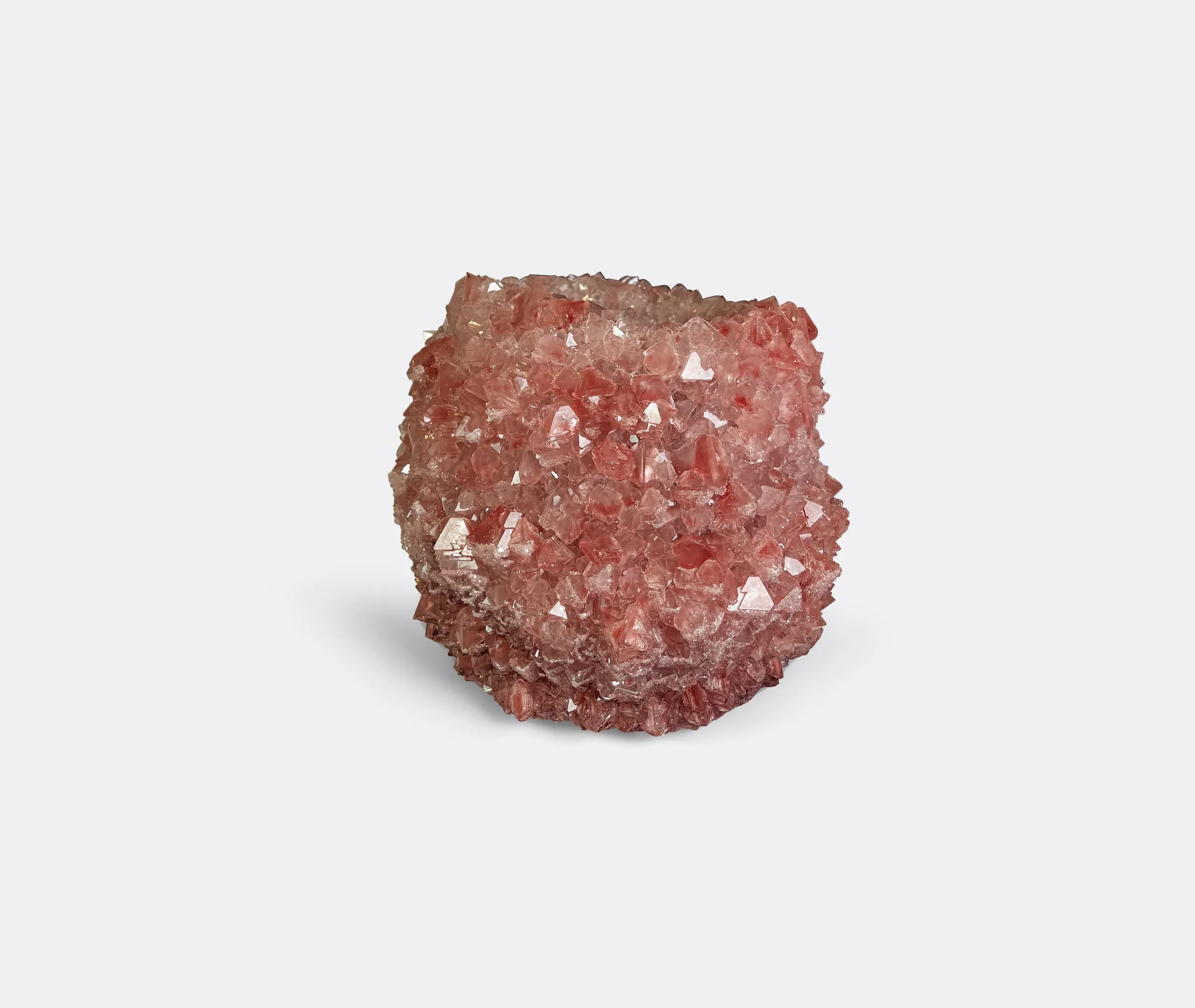 Crystal Large Vase - Dusty Rose alternate view