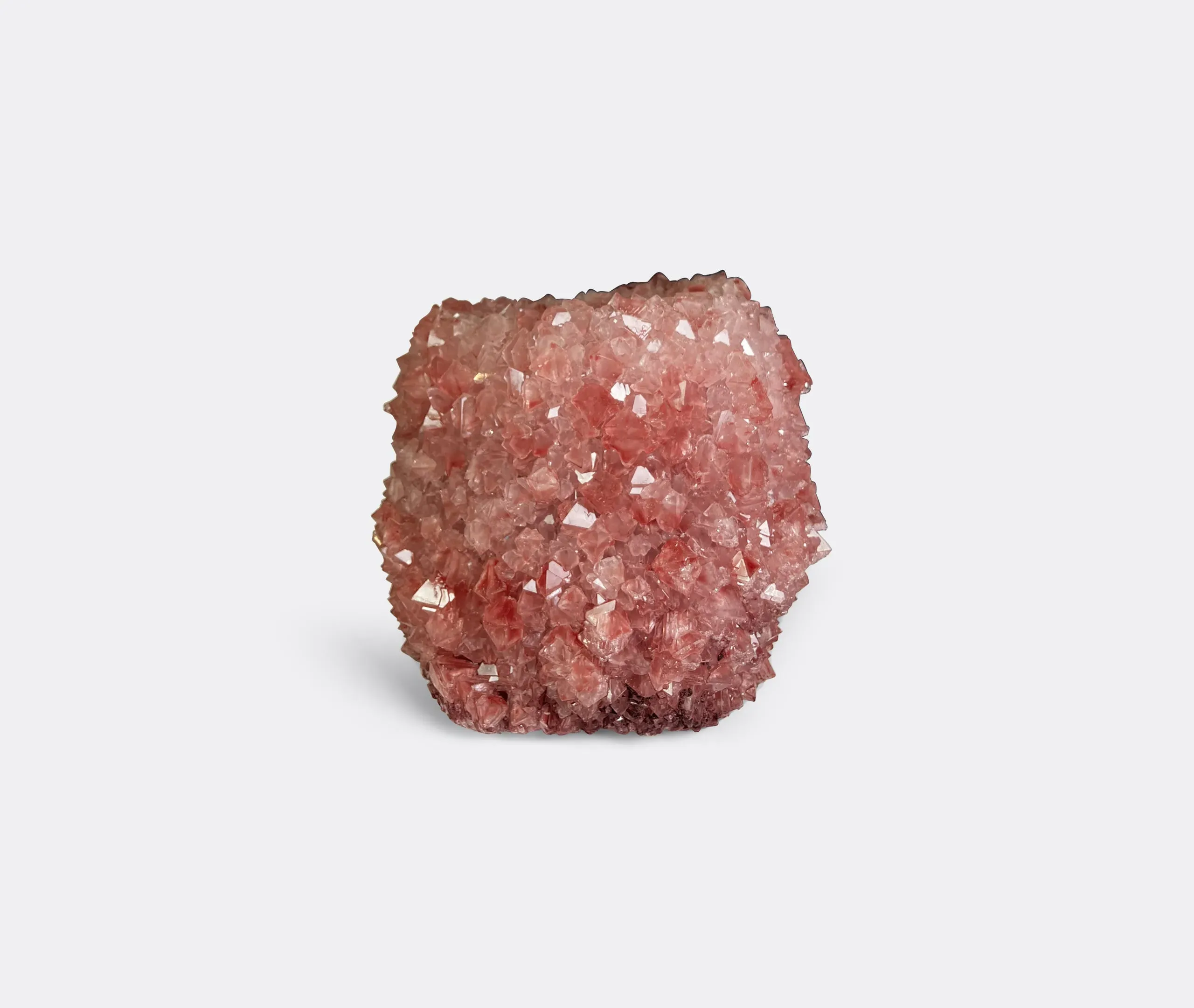 Crystal Large Vase - Dusty Rose product