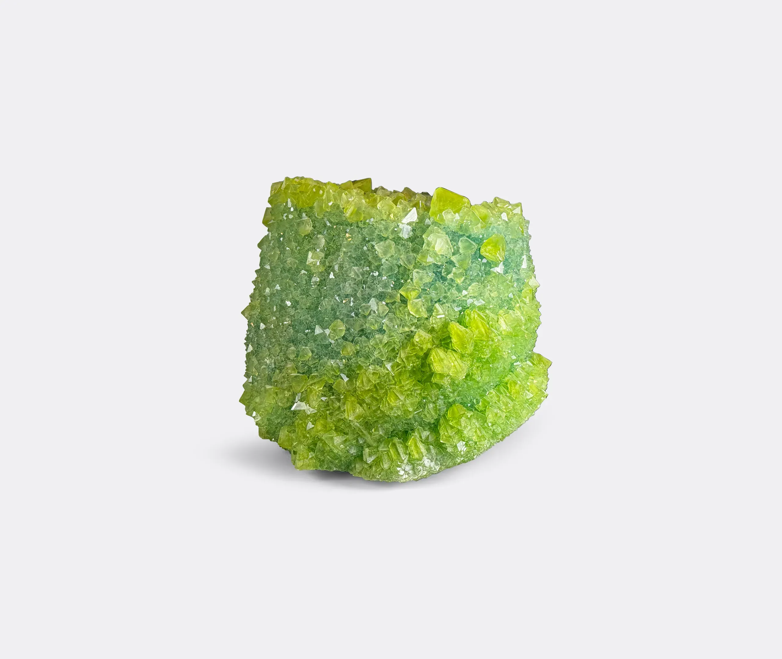 Crystal Large Vase - Grass Green alternate view