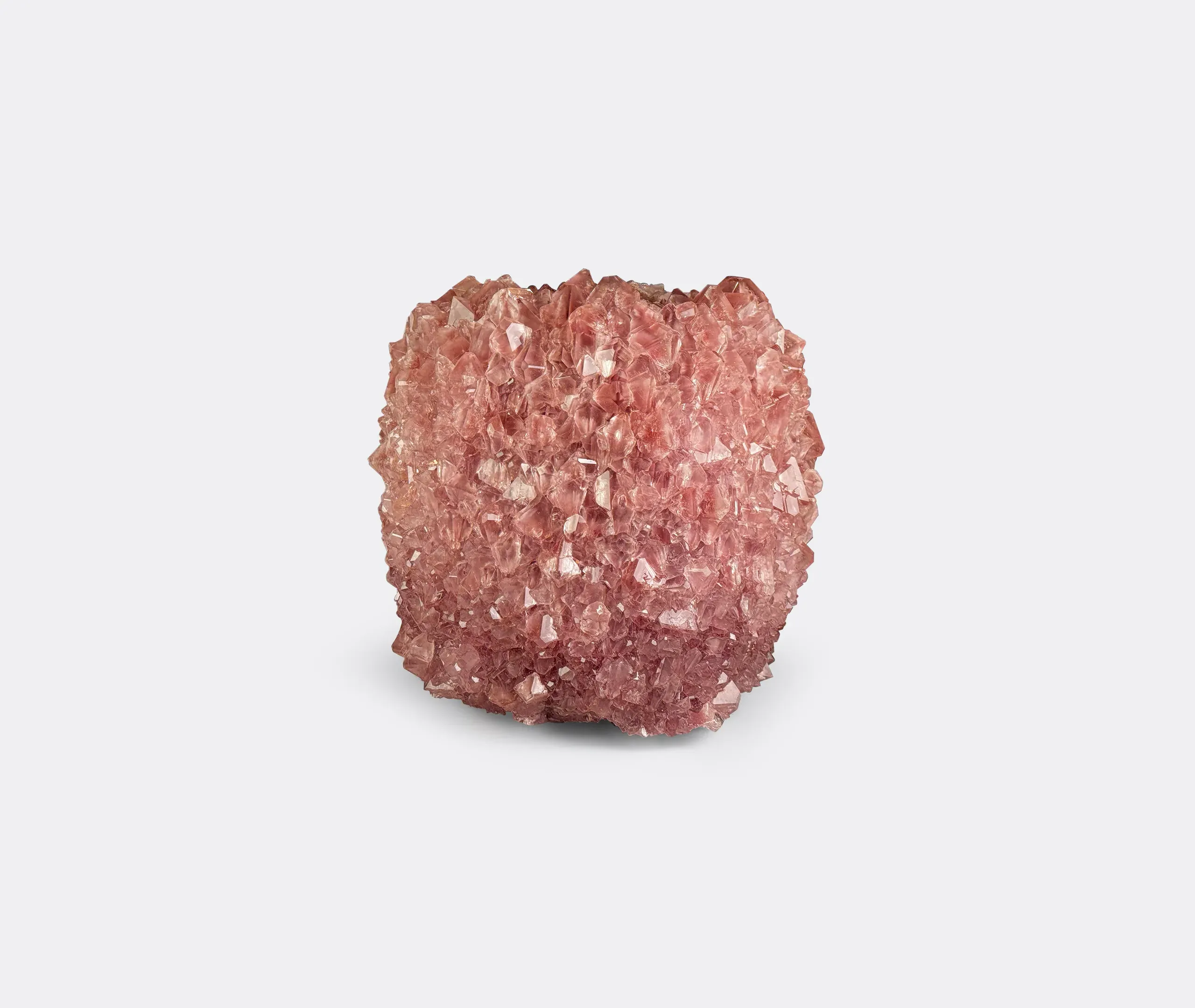 Crystal Large Vase - Pink, Mineral Crystal product