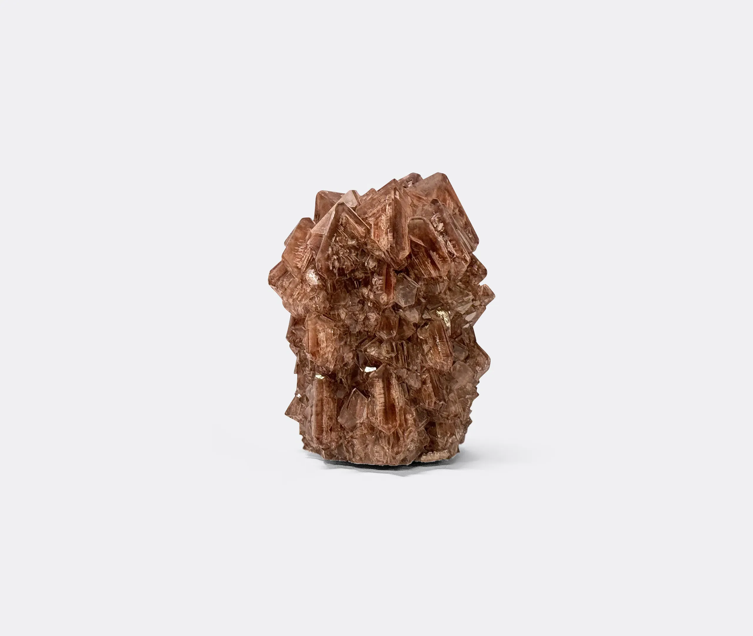 Crystal Small Vase - Brown