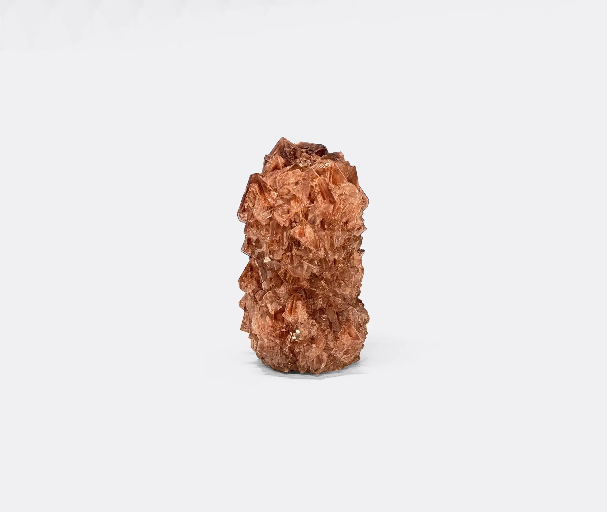 Crystal Ultra Mini Vase - Brown, Natural Mineral product